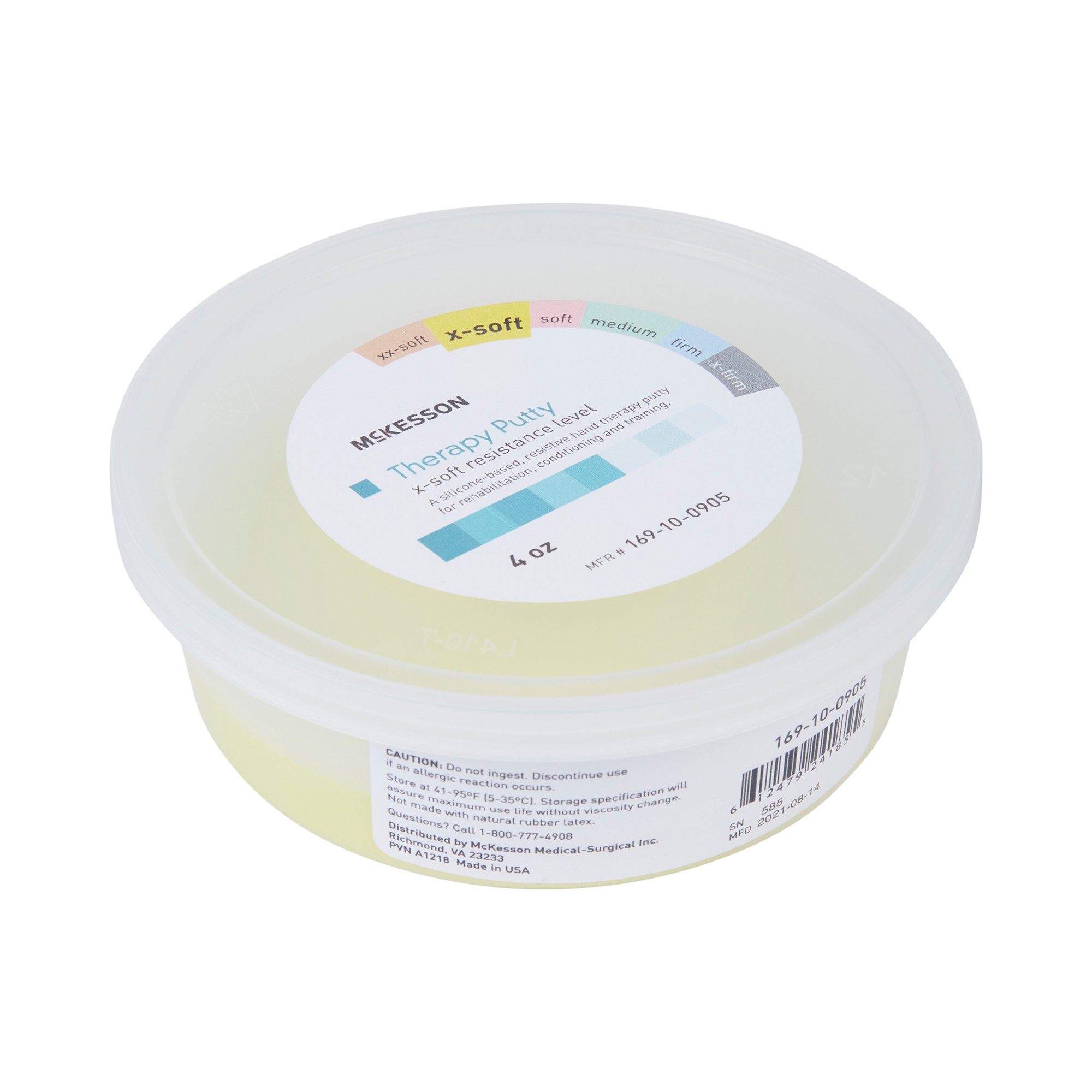 McKesson Brand 169-10-0905 - McKesson Therapy Putty, Yellow, Extra-Soft, 4 oz. - 1/Each