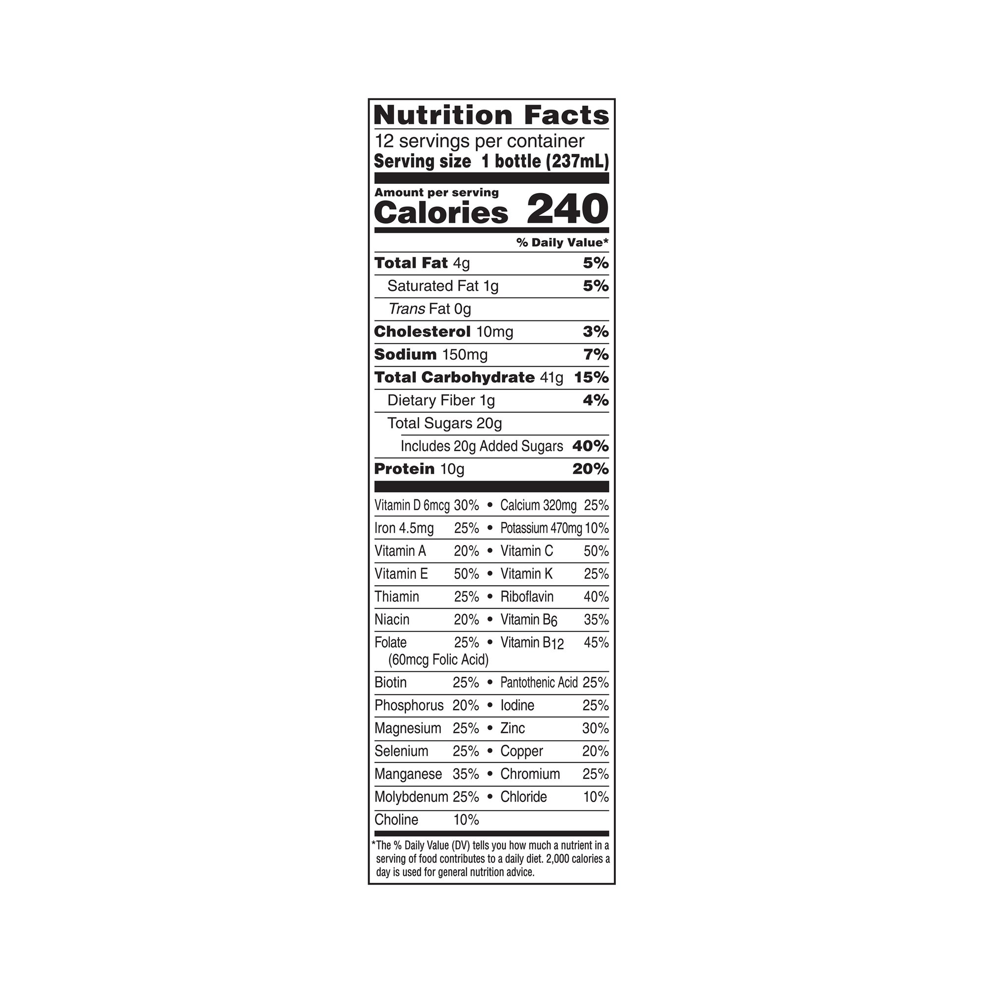 Nestle Healthcare Nutrition - 00041679028025 Boost® Original Vanilla Balanced Nutritional Drink