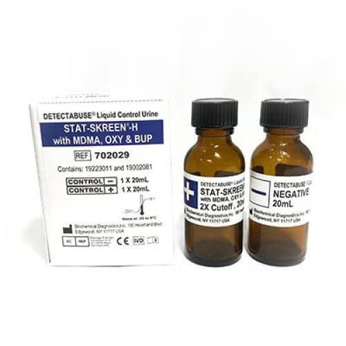 LGC Clinical Diagnostics Inc - K-702029 Drugs of Abuse Control Set Detectabuse® Stat-Skreen® Stat-Skreen H with OXY, BUP Positive Level / Negative Level 2 X 20 mL