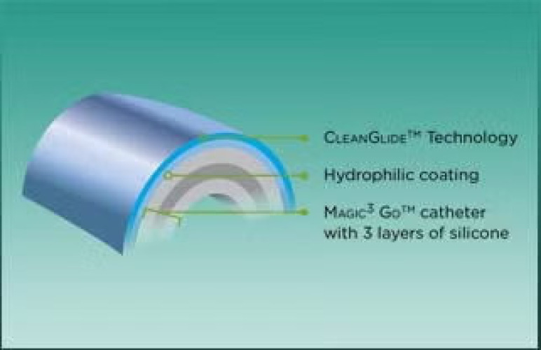 Bard - 50816G Urethral Catheter Magic3® Coude Tip Hydrophilic Coated Silicone 16 Fr. 16 Inch Length