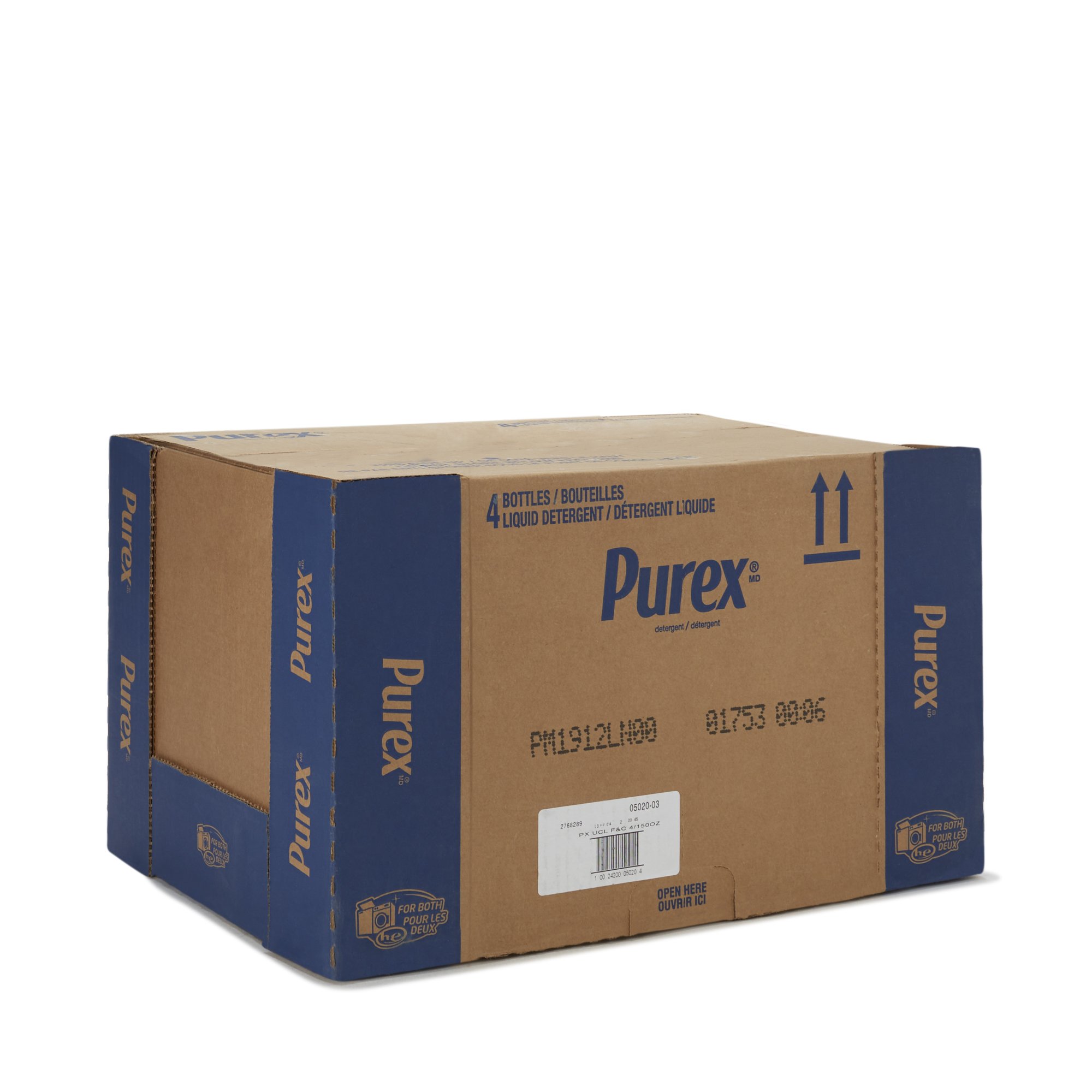 Essendant Co-United Stationers DIA05020 - Purex® Free & Clear Hypoallergenic Laundry Detergent, 150 fl oz. - 4/Case