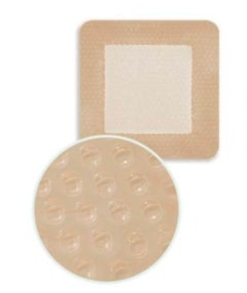 Focus Health Group - 30044-AG Silver Foam Dressing ZeniFOAM Ag Gentle Border Square Sterile