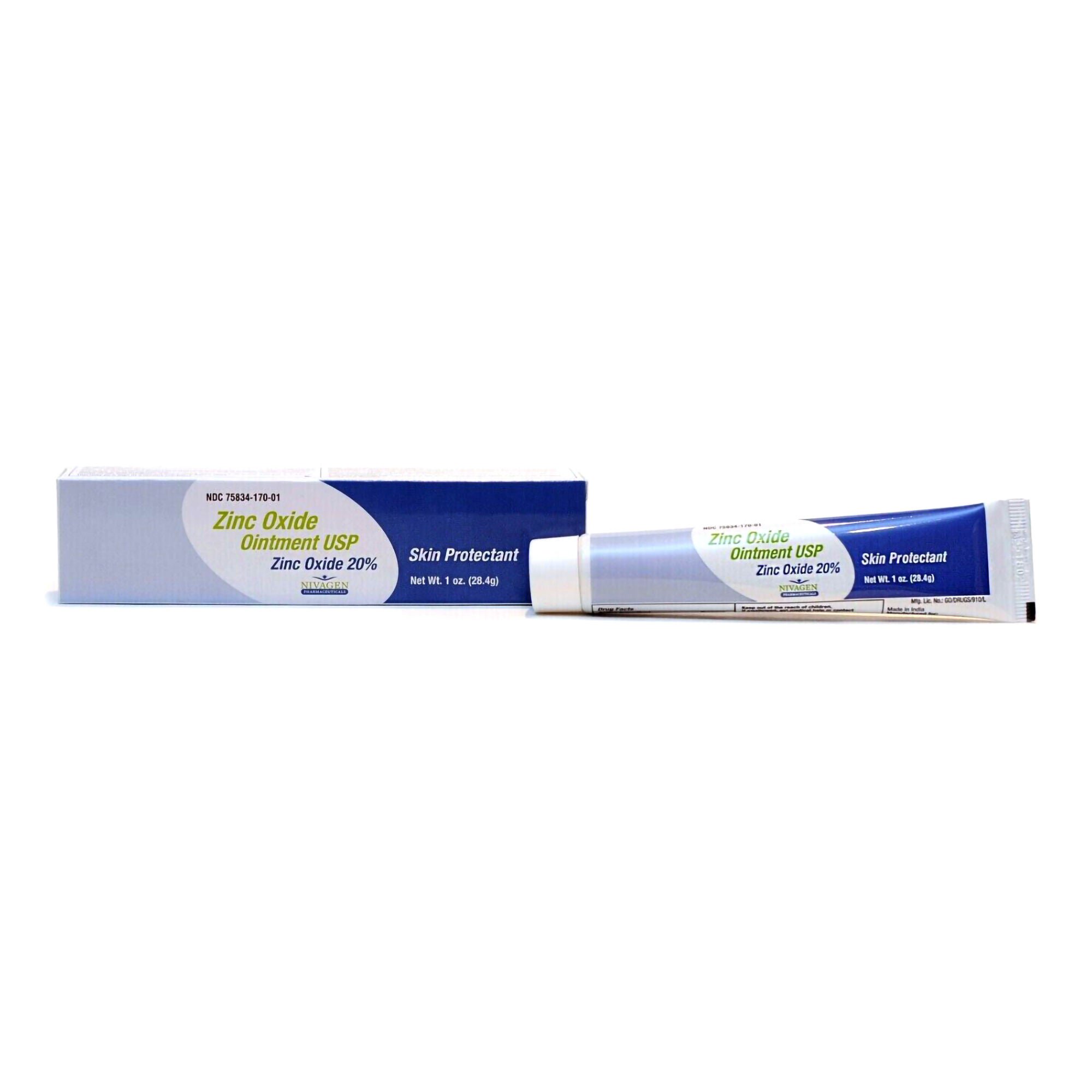 Nivagen Pharmaceuticals - 75834017001 Skin Protectant Nivagen 1 oz. Tube Petroleum Jelly Scent Ointment