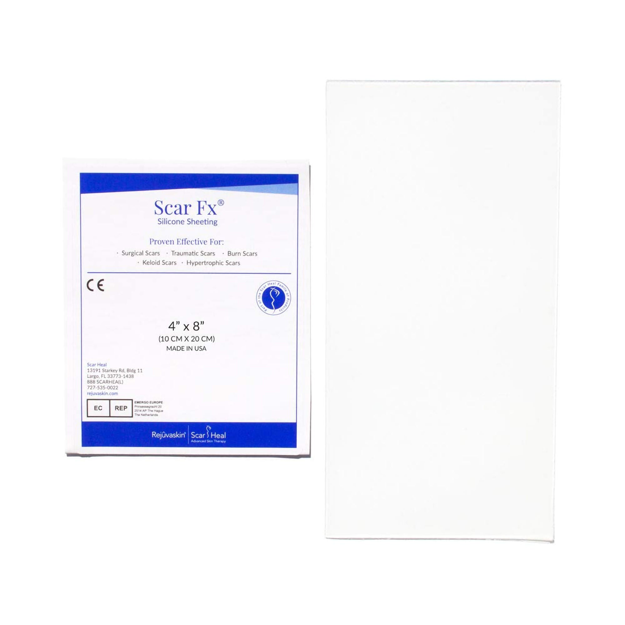 Scar Heal - 24408 Scar Management Kit Scar Fx® 4 X 8 Inch Rectangle NonSterile