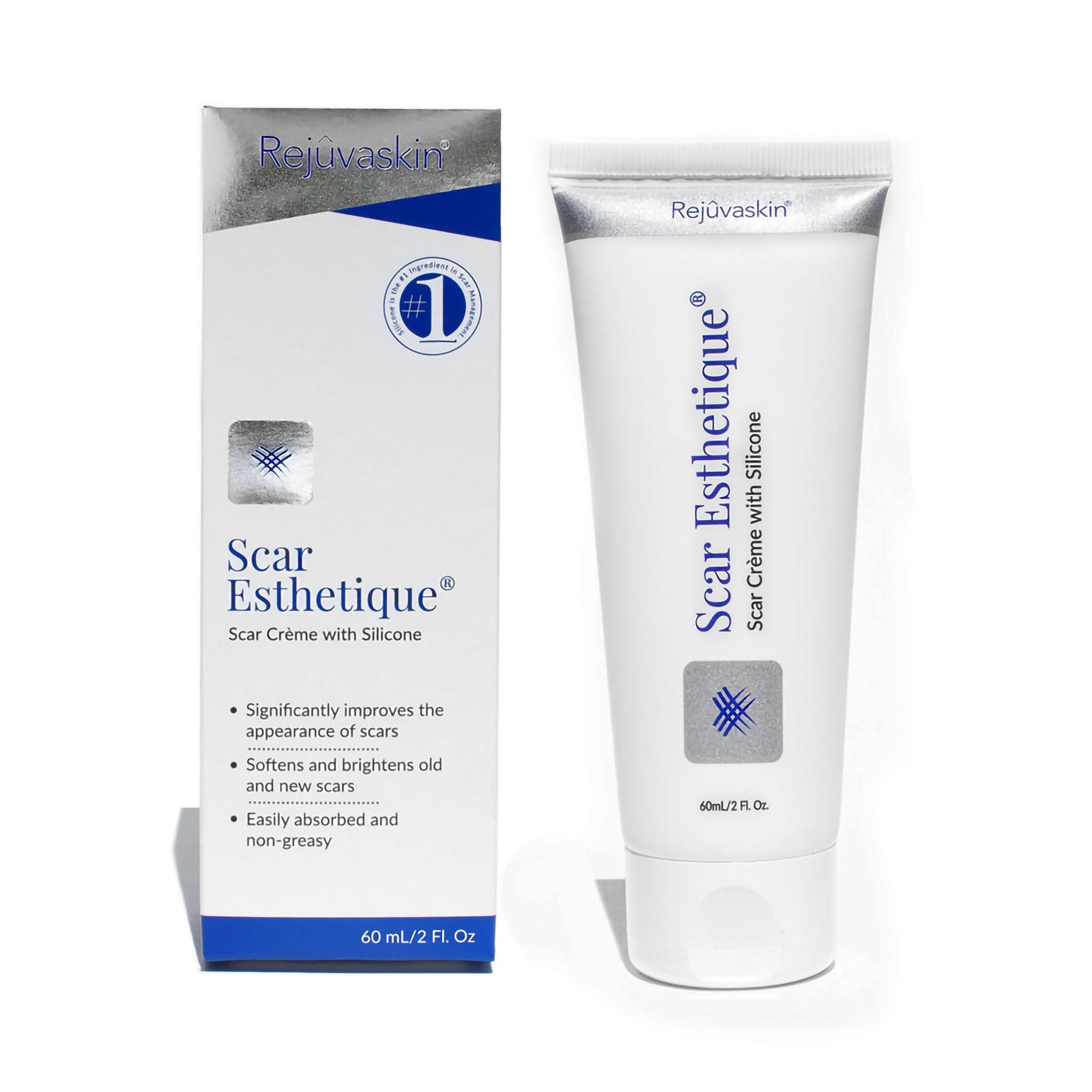 Scar Heal - 60000 Scar Treatment Scar Esthetique® 2 oz. Tube Unscented Cream