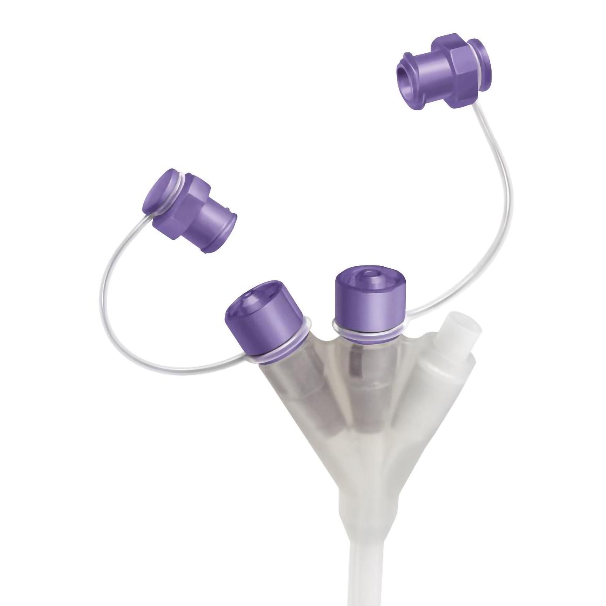 Medline - ENFIT70318 3 Port Gastrostomy Tube with Enfit Connector 18 Fr. 9-1/2 Inch Tube Silicone