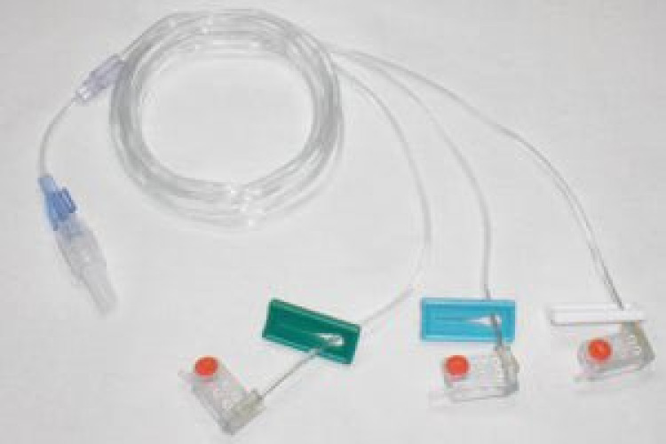 All-Med - MCTI3606-SS Subcutaneous Infusion Set Alimed® Multi-Lumen 27 Gauge X 3 6 mm 36 Inch Tubing Without Port