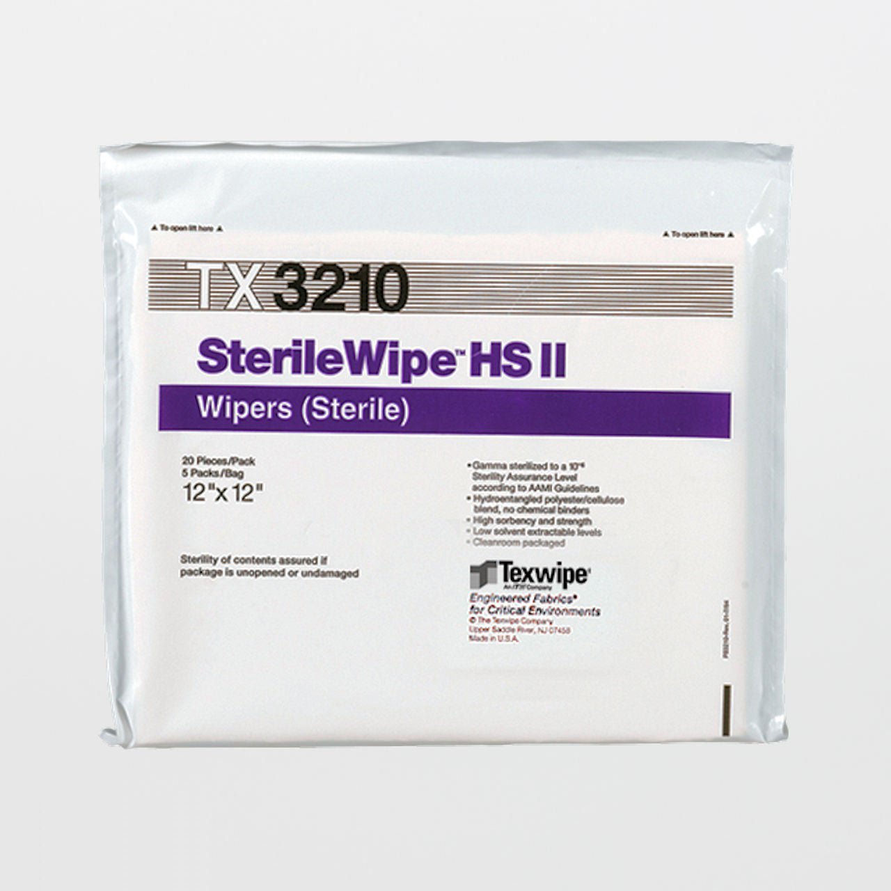 Texwipe - TX3210 SterileWipe™ Cleanroom Wipe