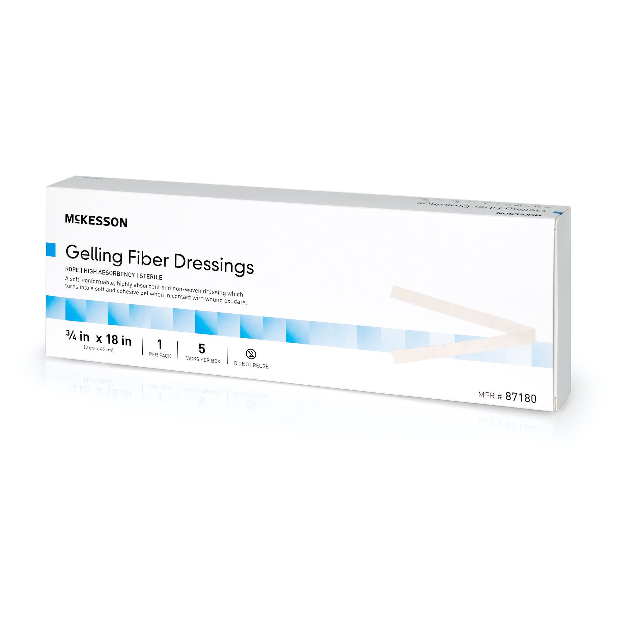 McKesson Brand - 87180 McKesson Gelling Fiber Wound Dressing