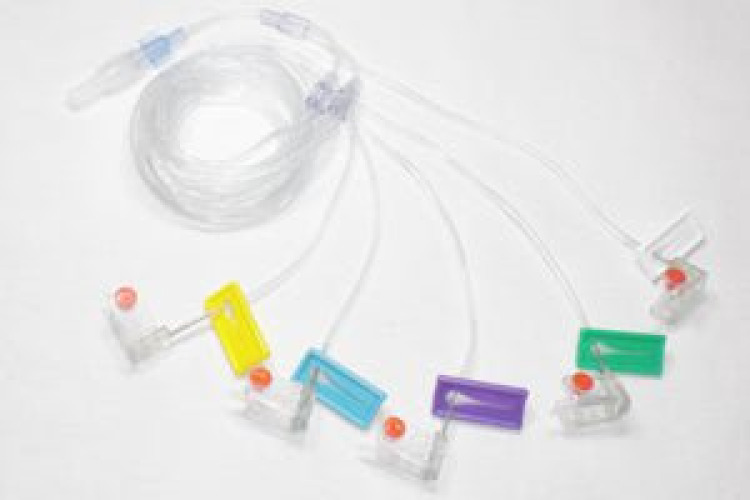 All-Med - MC5L361224G-SS Subcutaneous Infusion Set Alimed® Multi-Lumen 24 Gauge X 5 12 mm 36 Inch Tubing