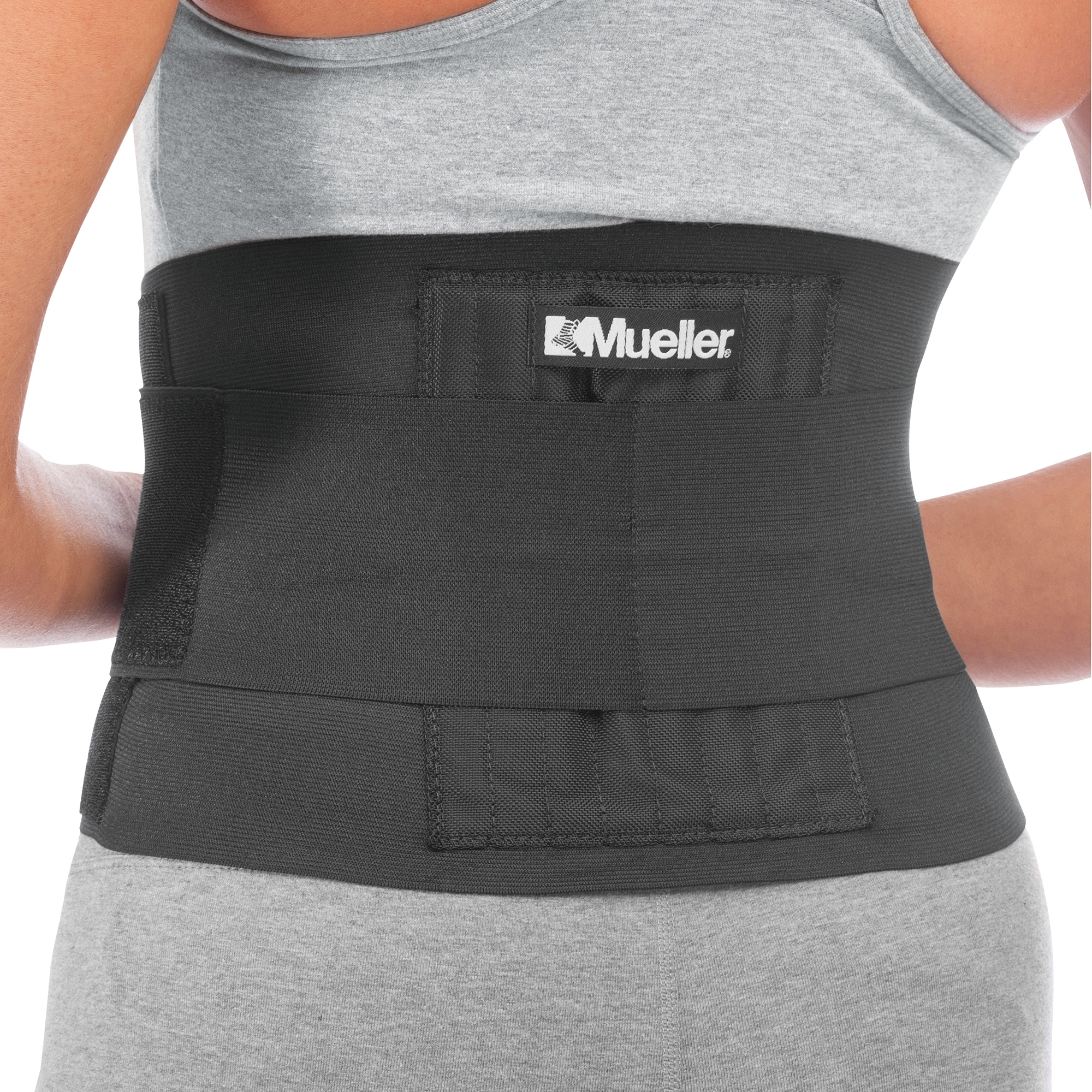 Mueller Sports Medicine 6711 - Mueller® Back Brace, Lumbar Support, 28 – 50 Inch Waist, Hook and Loop Closure - 1/Each