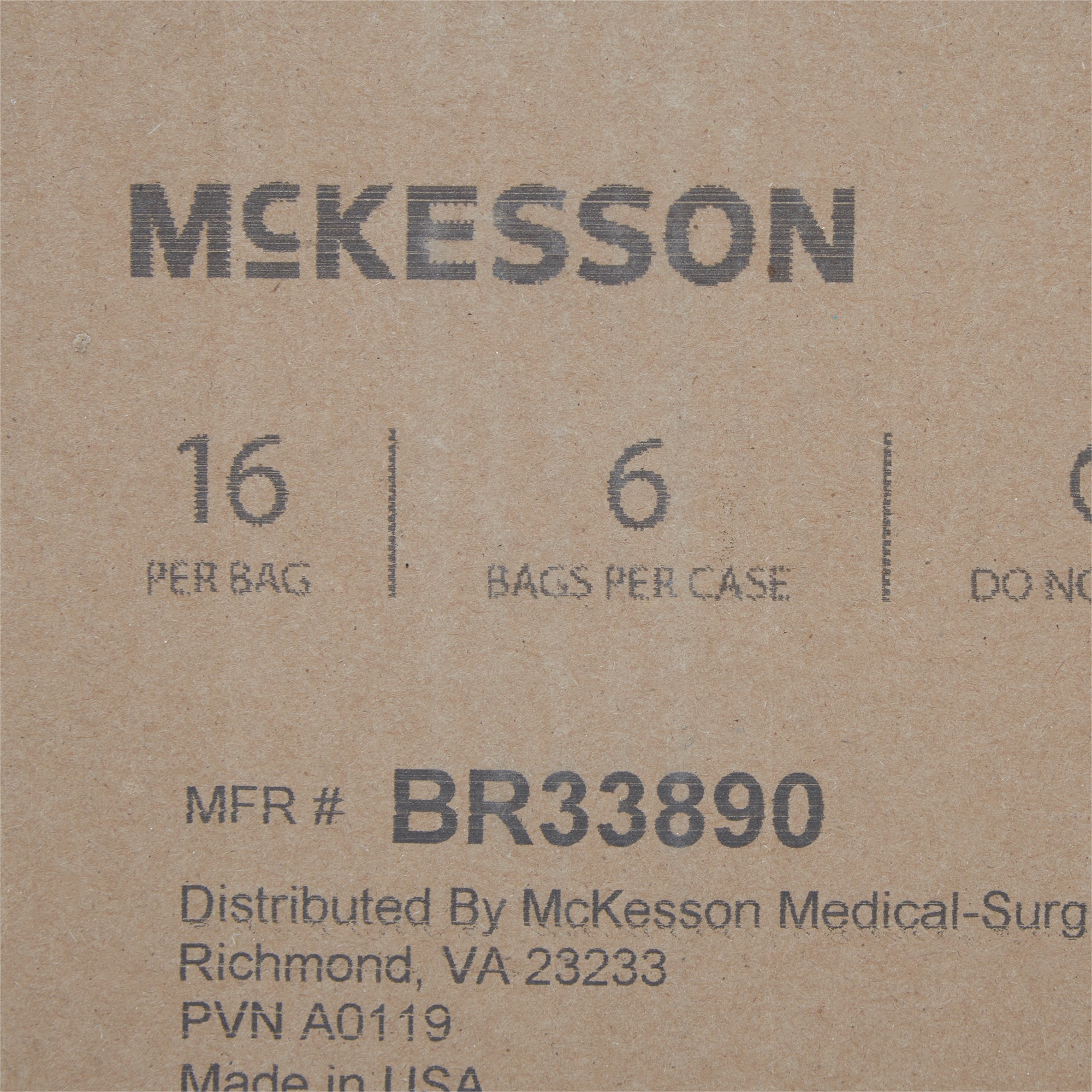 McKesson Brand BR33890 - McKesson Ultimate Heavy Absorbency Incontinence Brief, Medium - 16/Bag, 96/Case