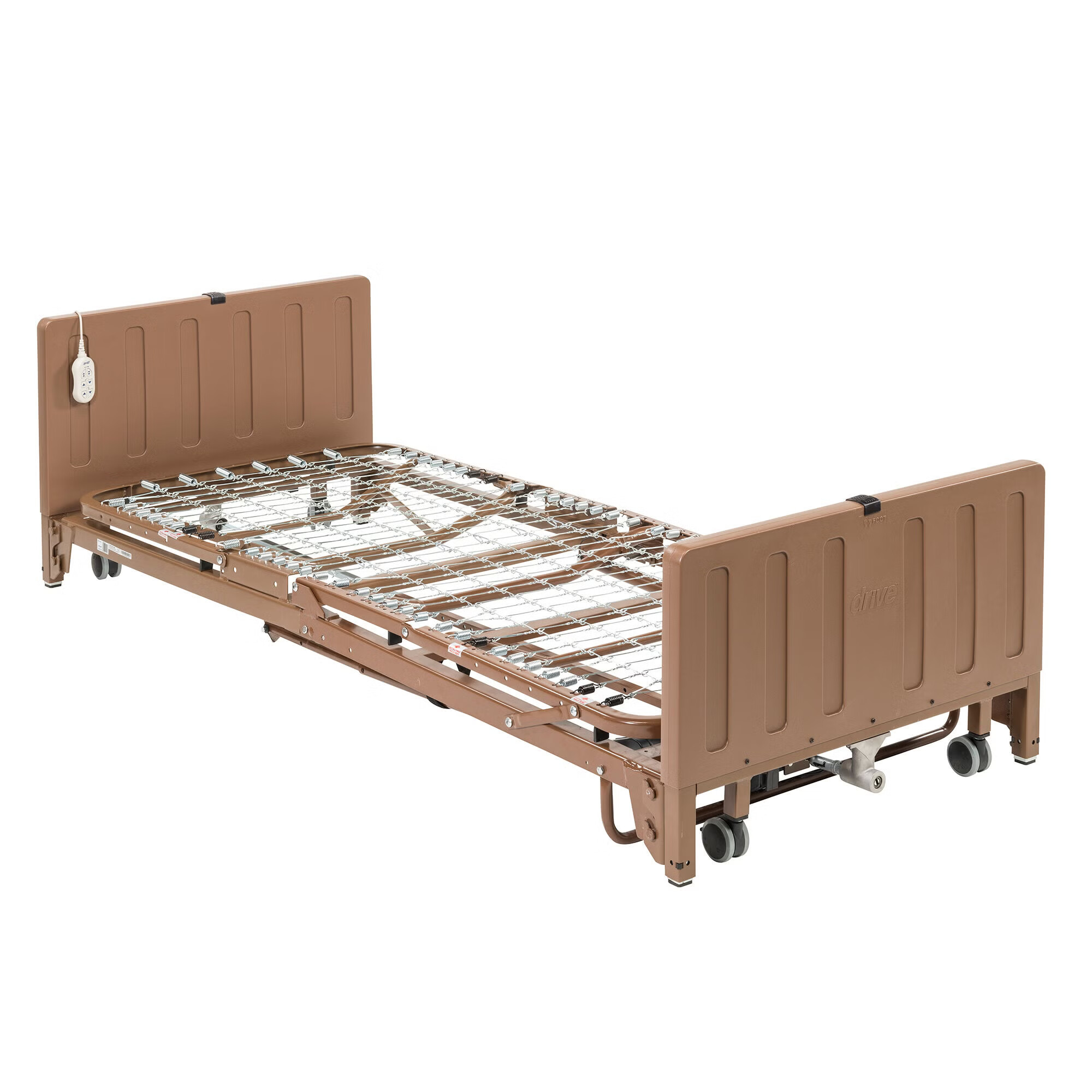 Drive DeVilbiss Healthcare - 15005LP Electric Bed Drive Medical High-Low 80 Inch Length Spring Deck 3 Functions 11-4/5 to 22-4/5 Inch Height Range