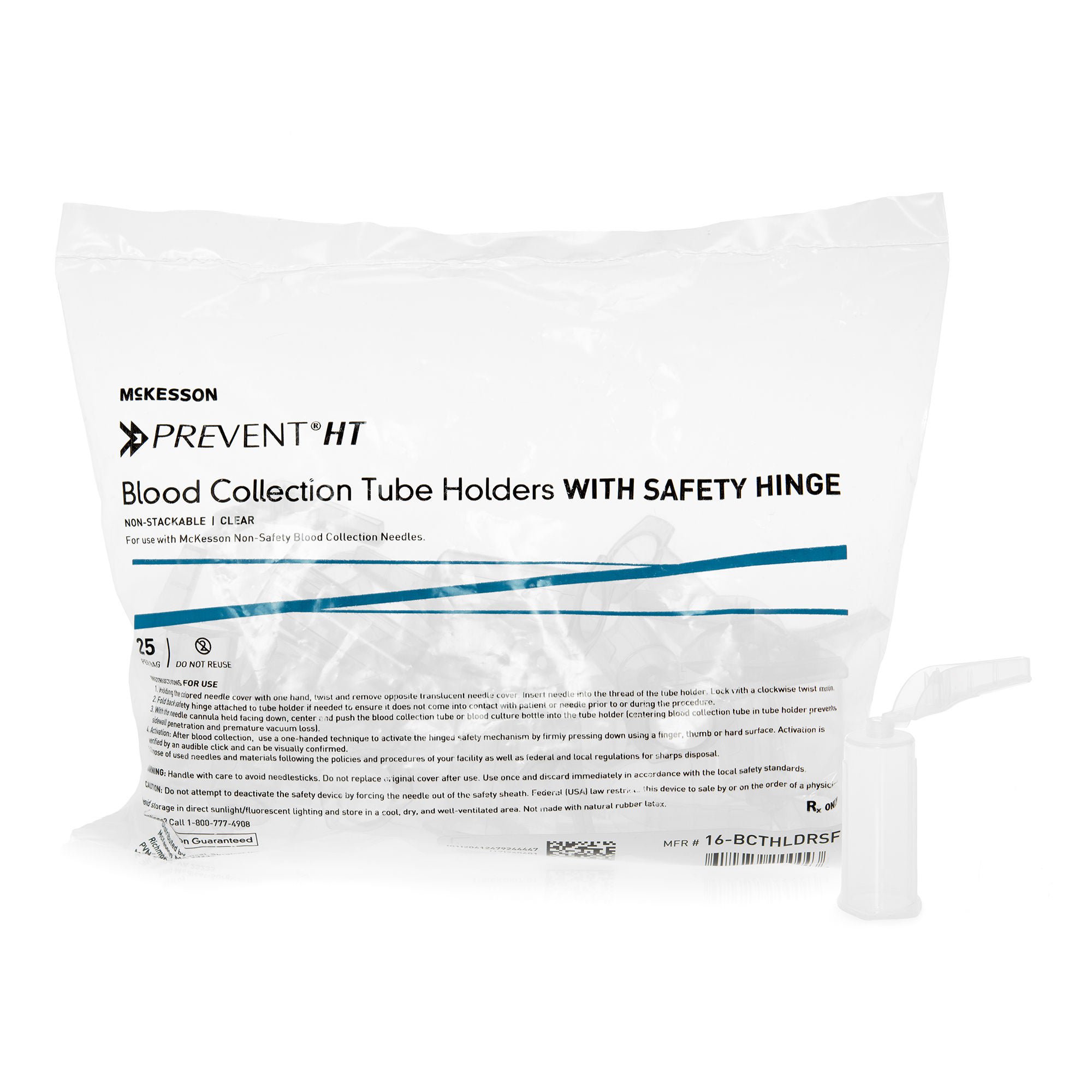 McKesson Brand - 16-BCTHLDRSF McKesson Prevent® HT Tube Holders for use with 13