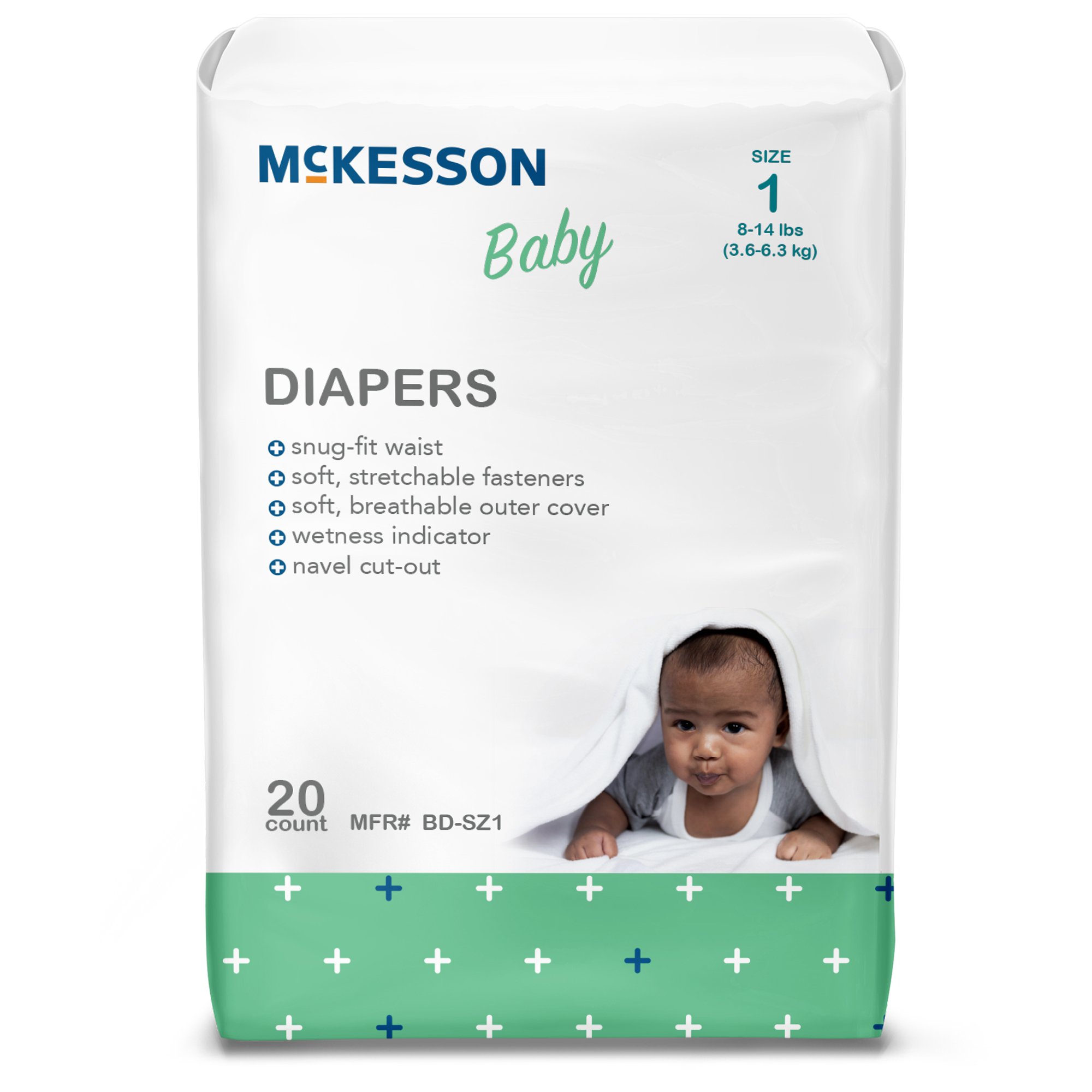 McKesson Brand - BD-SZ1 McKesson Baby Diaper