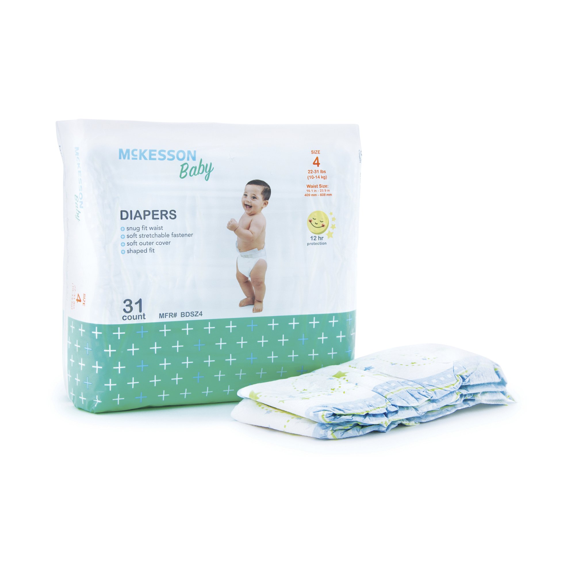 McKesson Brand - BD-SZ4 McKesson Baby Diaper