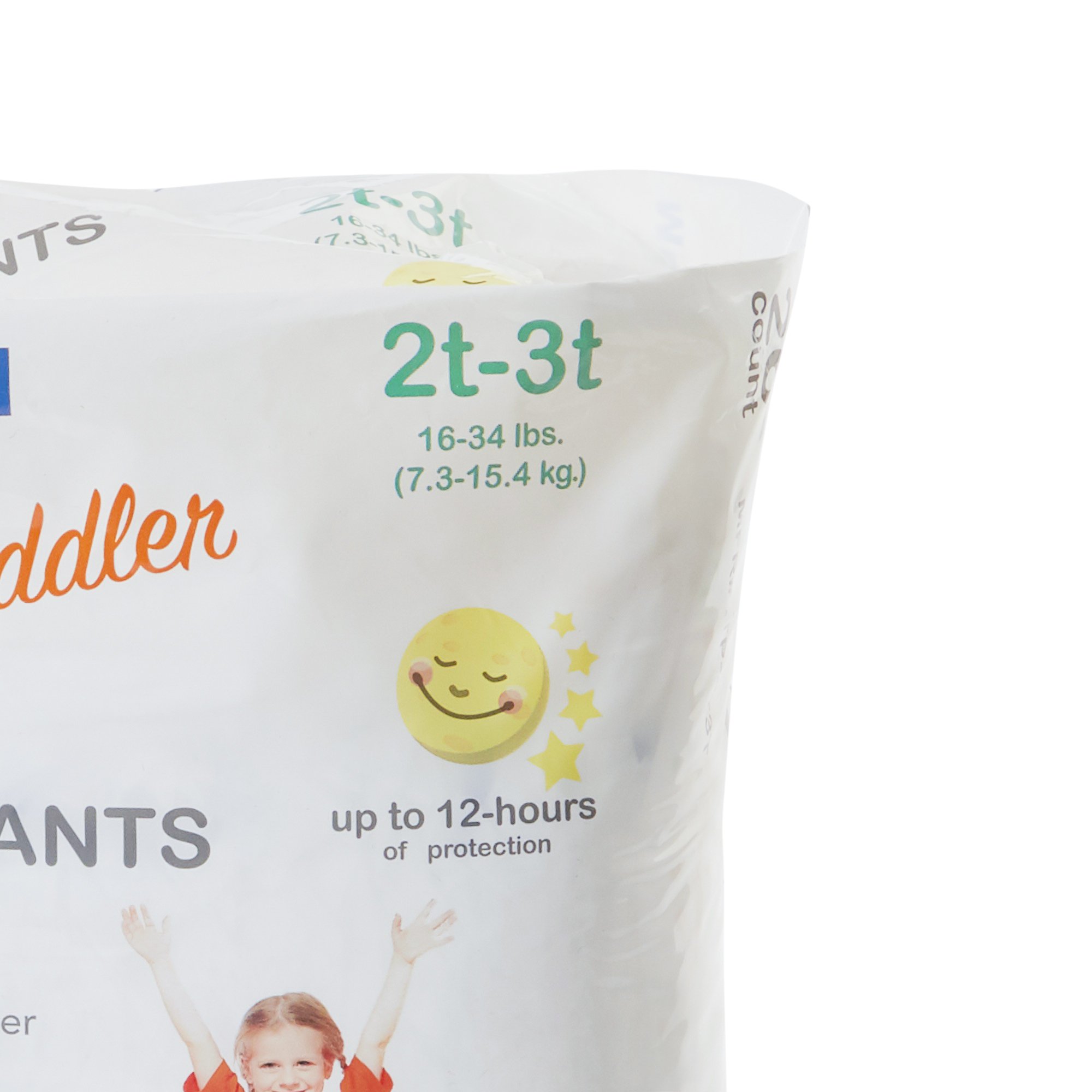 McKesson Brand TP-2T3T - McKesson Toddler Training Pants, 2T to 3T for Children weighing 16 – 34 lbs. - 1/Bag, 4/Case
