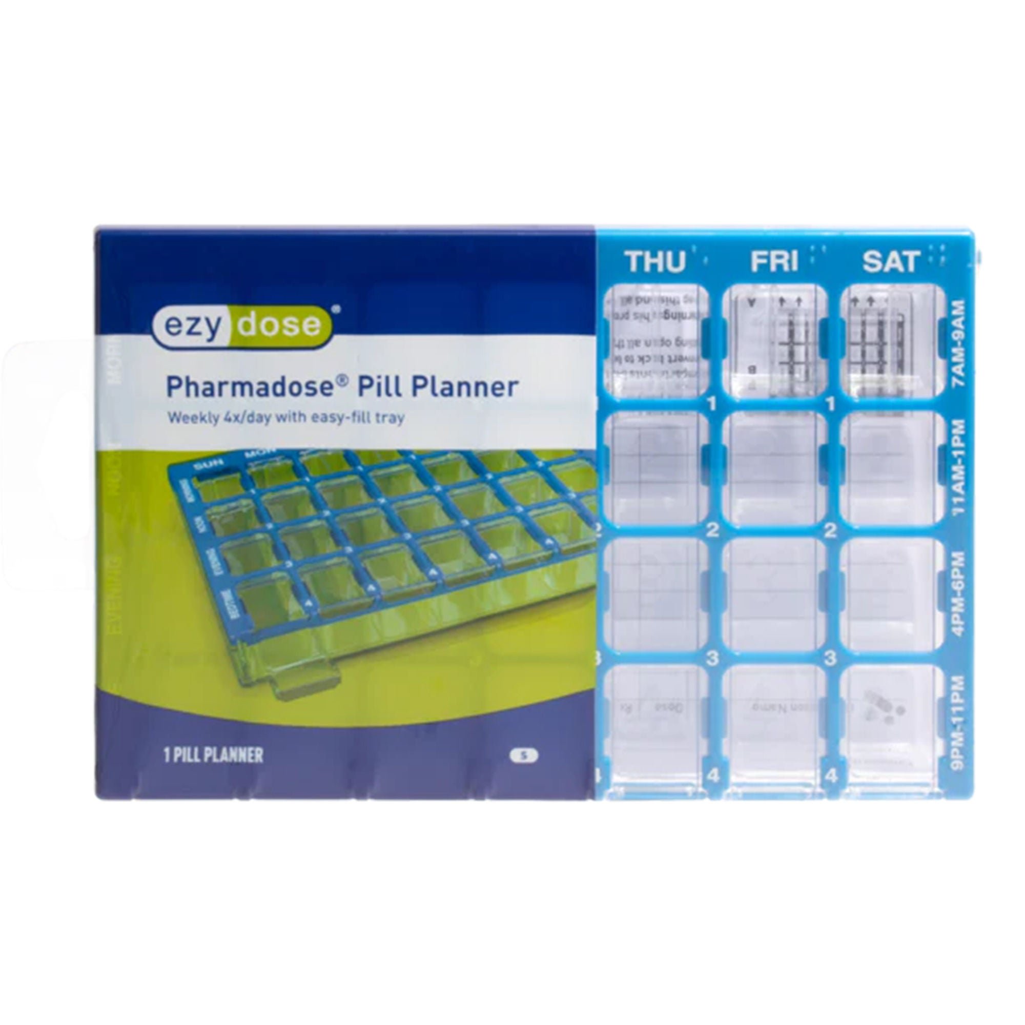 Apothecary Products - 91340 Pharmadose® Locking Pill Planner 7-Day