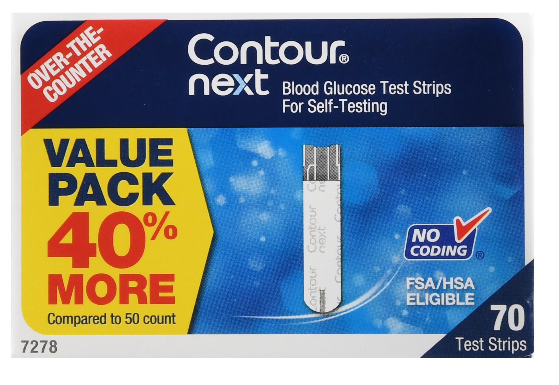 Ascensia Diabetes Care - 7278 Contour® Next Blood Glucose Test Strips