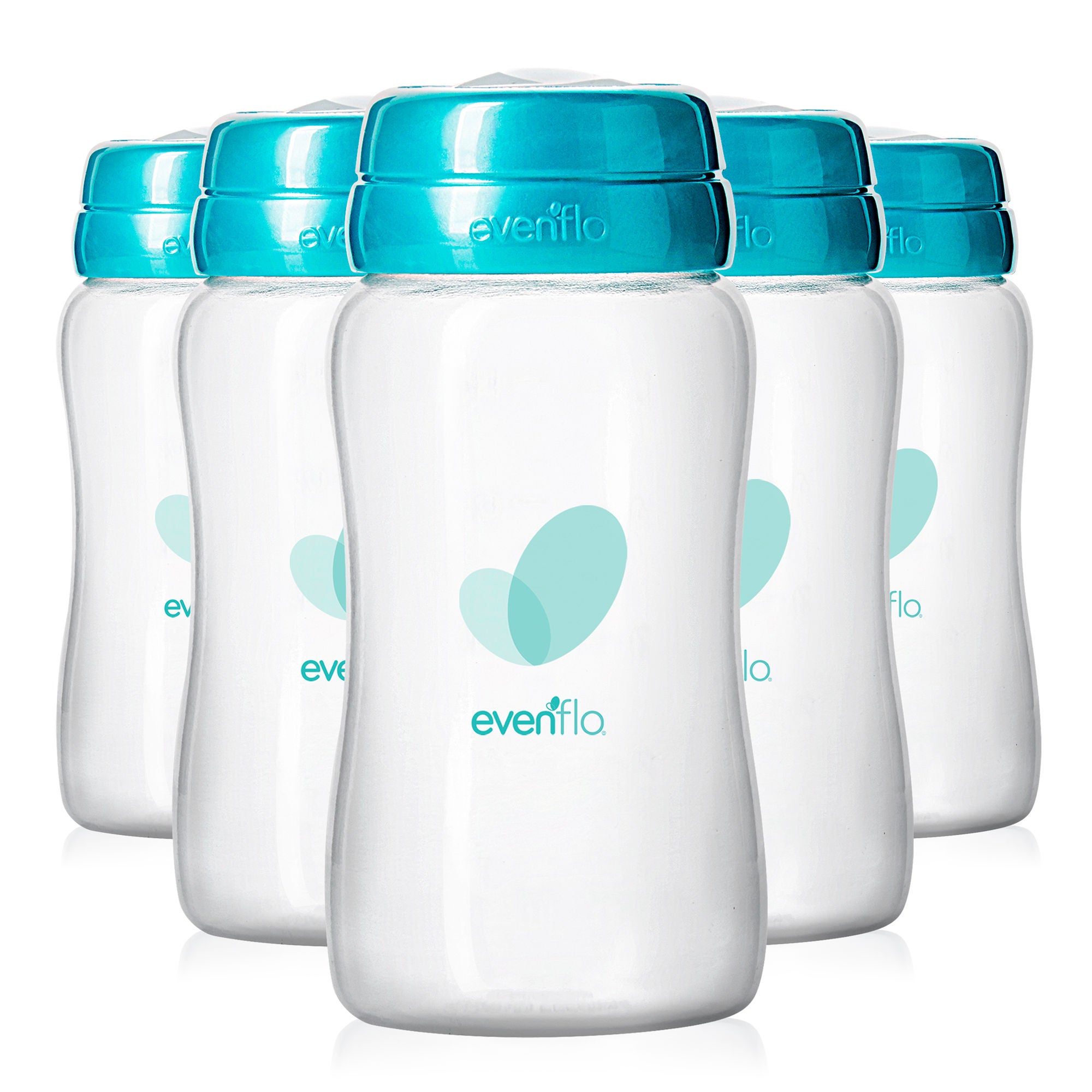 Midway Importing Inc - 1286111 Breast Milk Collection Bottle Evenflo Advanced 5 oz. Food Grade Material Clear