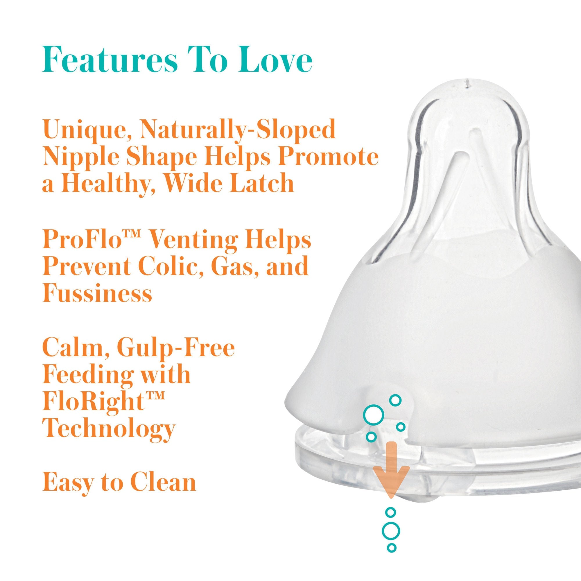 Midway Importing Inc - 1094311 Baby Bottle Evenflo Feeding Balance + Standard Neck 4 oz. Food Grade Material Clear