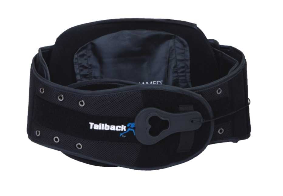 Manamed - TB042-2 Back Brace Tailback 42™ One Size Fits Most Dual-Pull Strap System 25 to 56 Inch Waist Circumference 5 Inch Height Adult