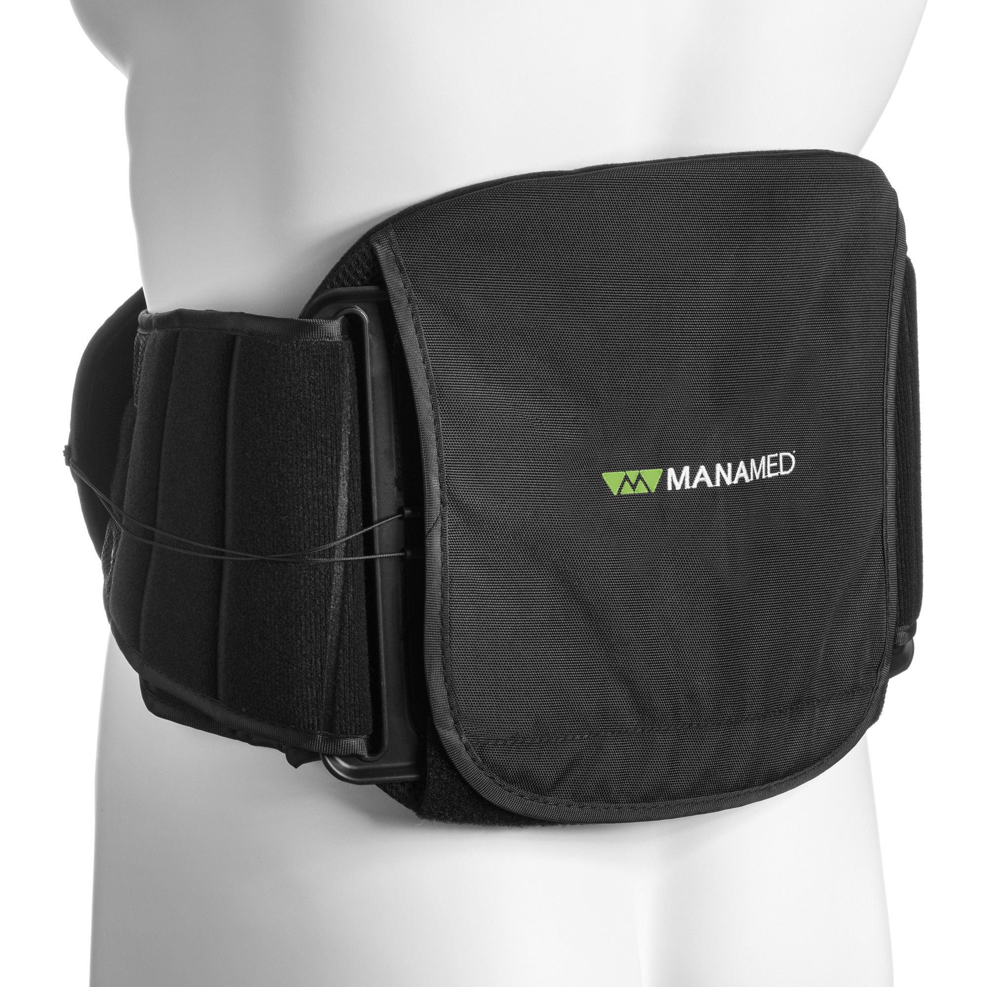 Manamed - TB042-2 Back Brace Tailback 42™ One Size Fits Most Dual-Pull Strap System 25 to 56 Inch Waist Circumference 5 Inch Height Adult