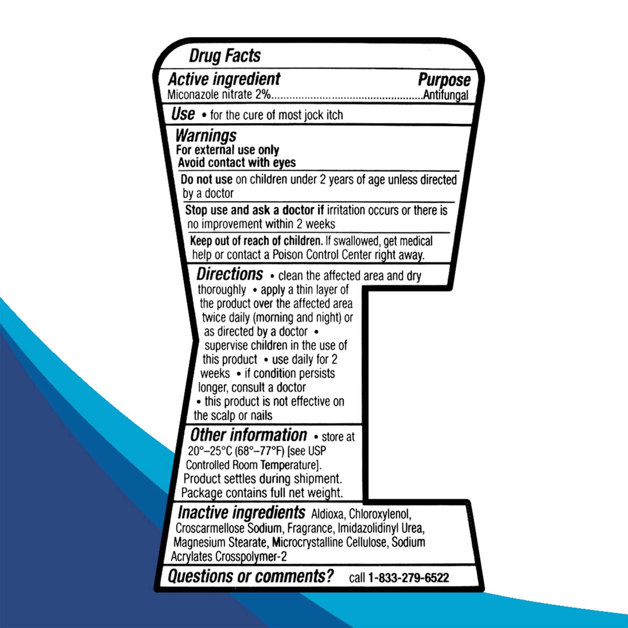 Emerson Healthcare 30316023225 - Zeasorb AF Antifungal Treatment Super Absorbent Powder - 1/Each