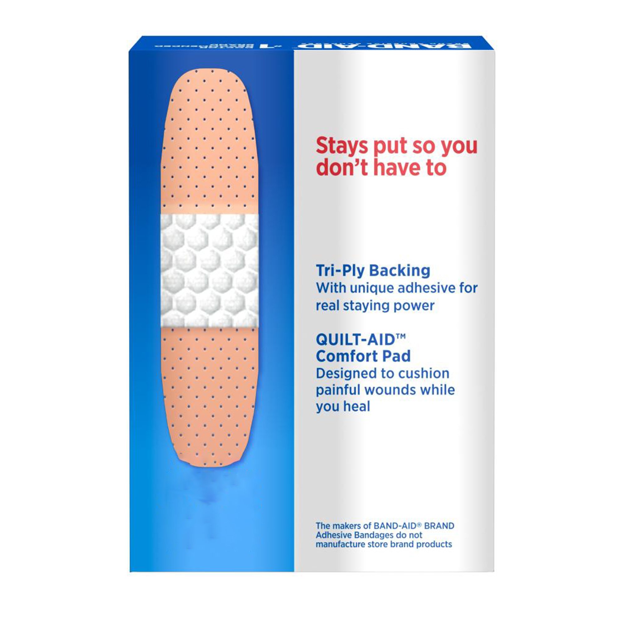 Kenvue Brands LLC 111834900 - Band-Aid® Skin-Flex® Adhesive Bandages Extra Large, 2.75 x 3.5 Inch - 7/Box, 168/Case