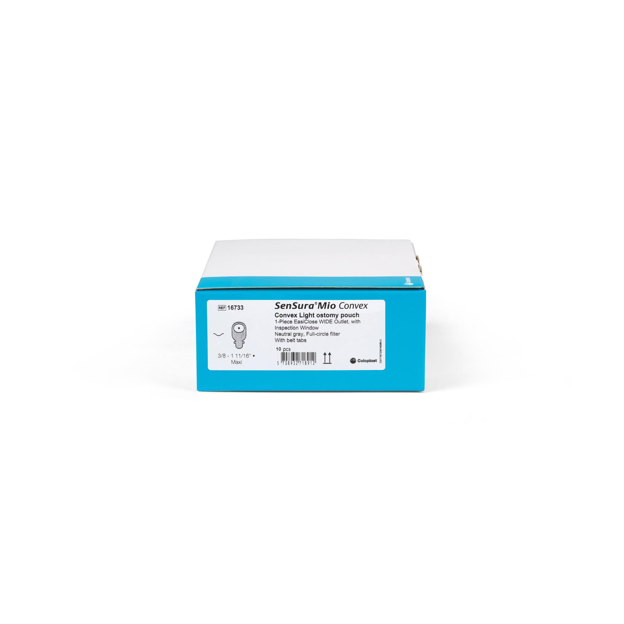 SenSura Mio Convex Ostomy Pouch 16733 by Coloplast