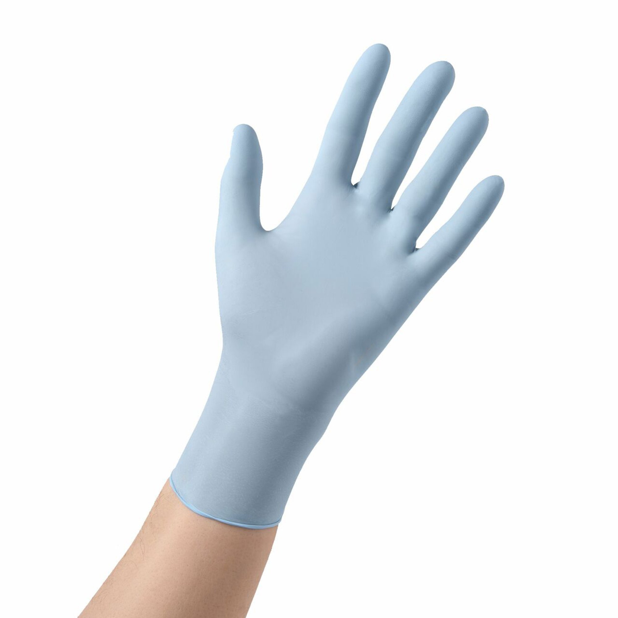 Cardinal 88FS04L - Flexal™ Comfort Nitrile Exam Glove, Large, Blue - 250/Box, 2500/Case