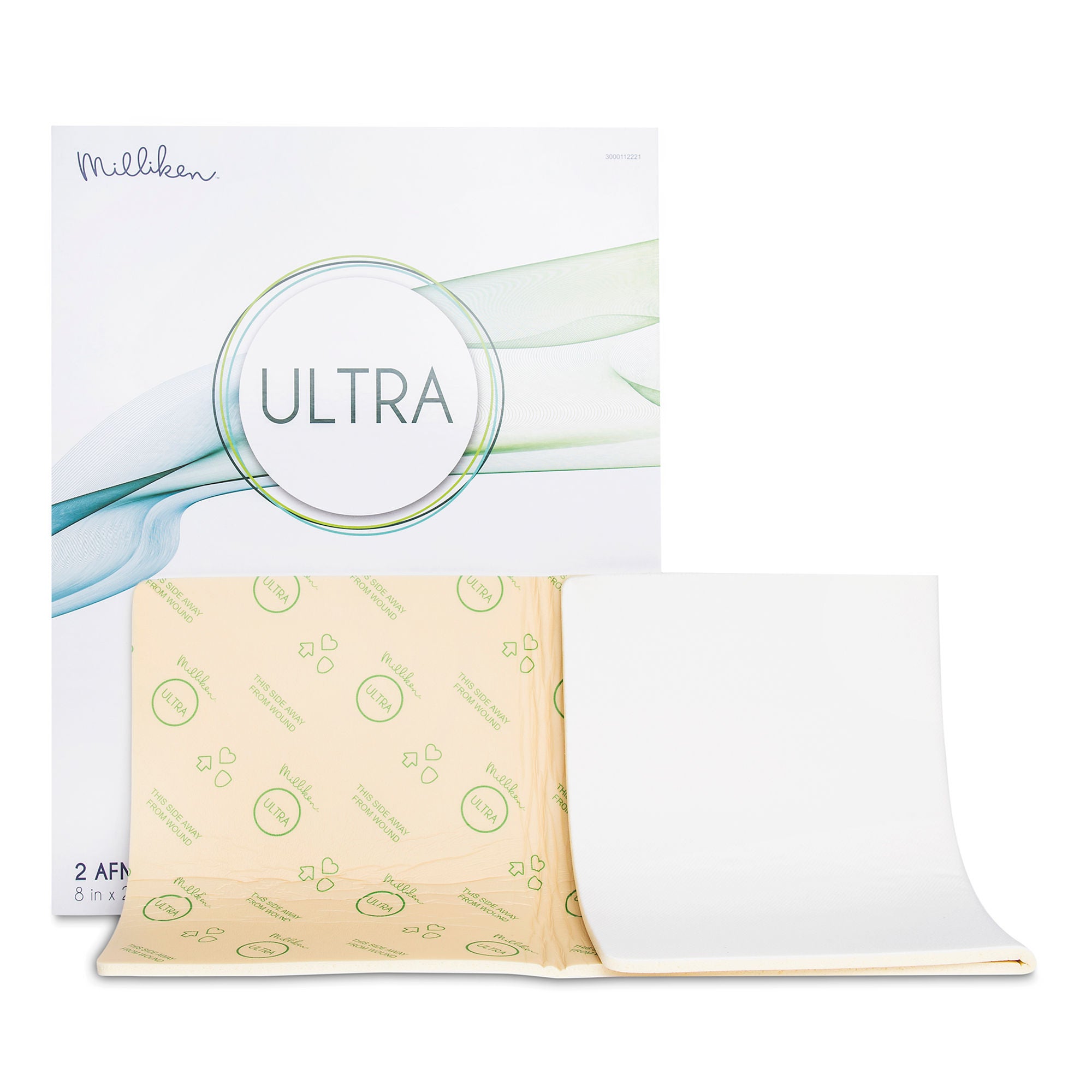 Ovik Health LLC - 3000112221 Foam Dressing ULTRA 8 X 20 Inch Without Border Film Backing Nonadhesive Rectangle Sterile
