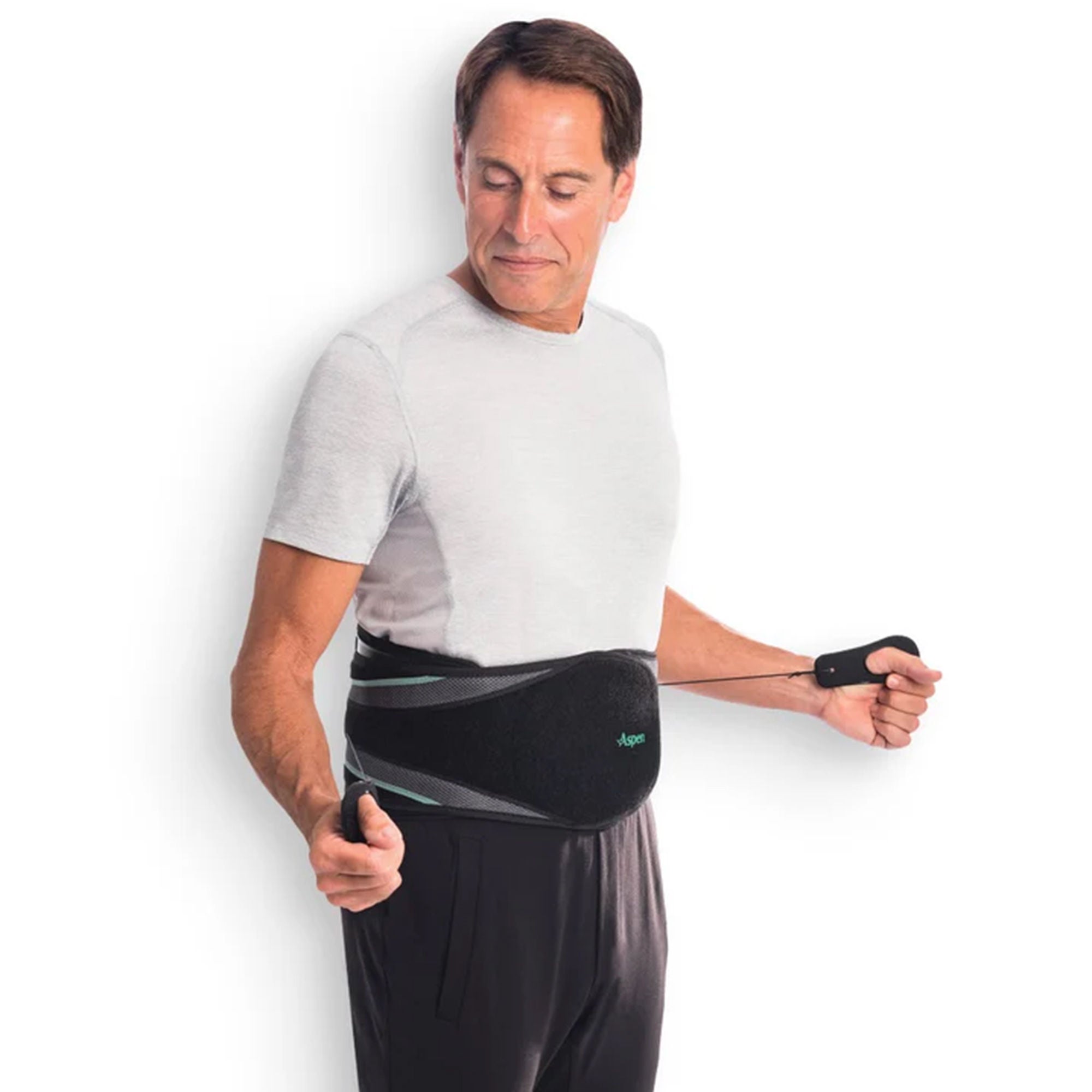 Aspen Medical Products - 993440 Back Support Vista® 627 Lumbar One Size Fits Most Hook and Loop Closure 26 to 60 Inch Waist Circumference Adult