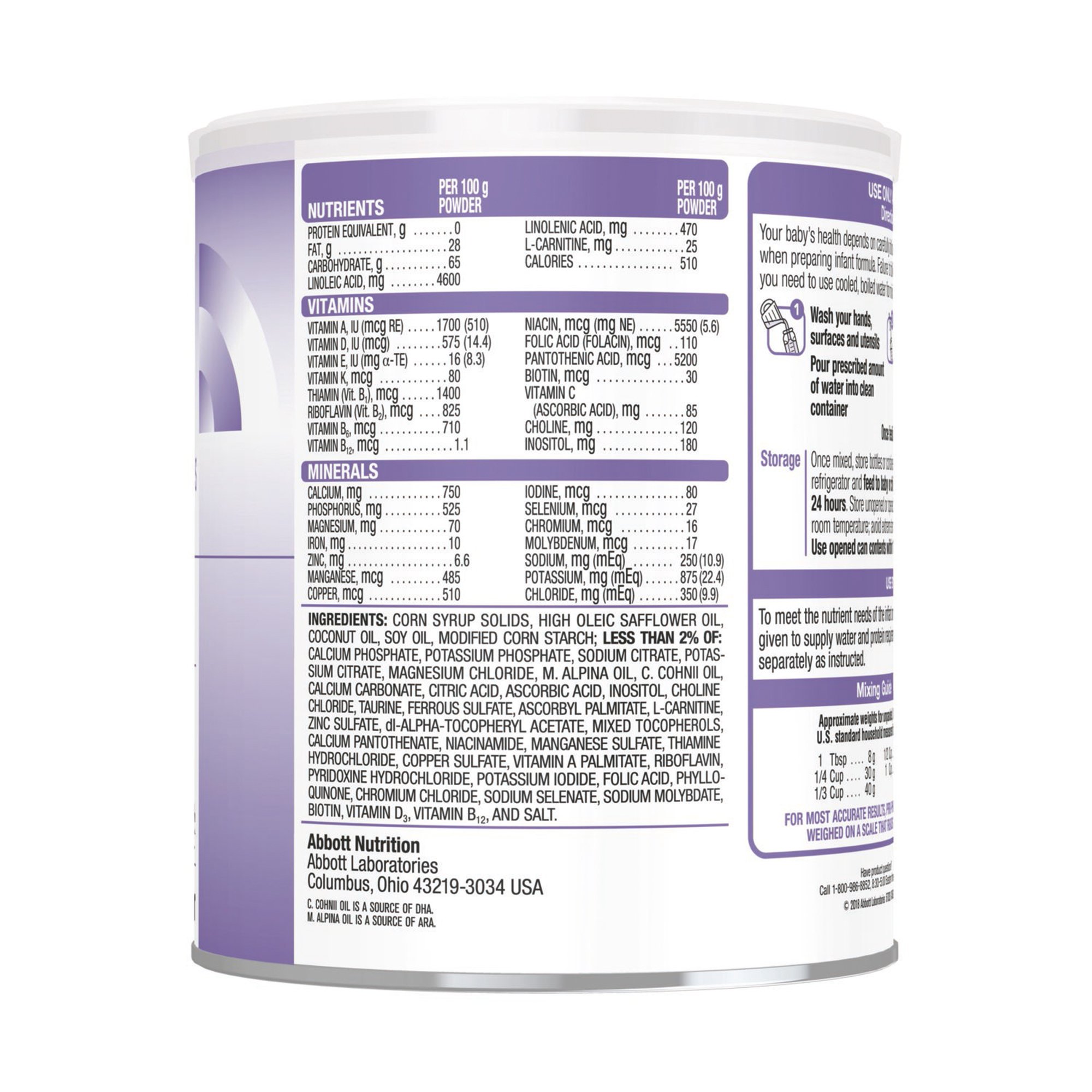 Abbott Nutrition 67030 - Pro-Phree® Protein-Free Energy Module w/ Iron, Vitamins & Minerals, 14.1-oz. Can - 1/Each, 6/Case