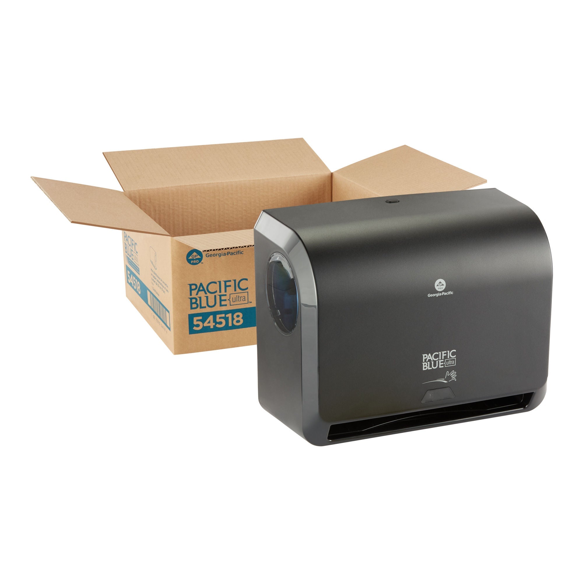 Georgia-Pacific Consumer Products LP - 54518 Paper Towel Dispenser Pacific Blue Ultra™ 9 Inch Wall Mount Hardwound Paper Towel