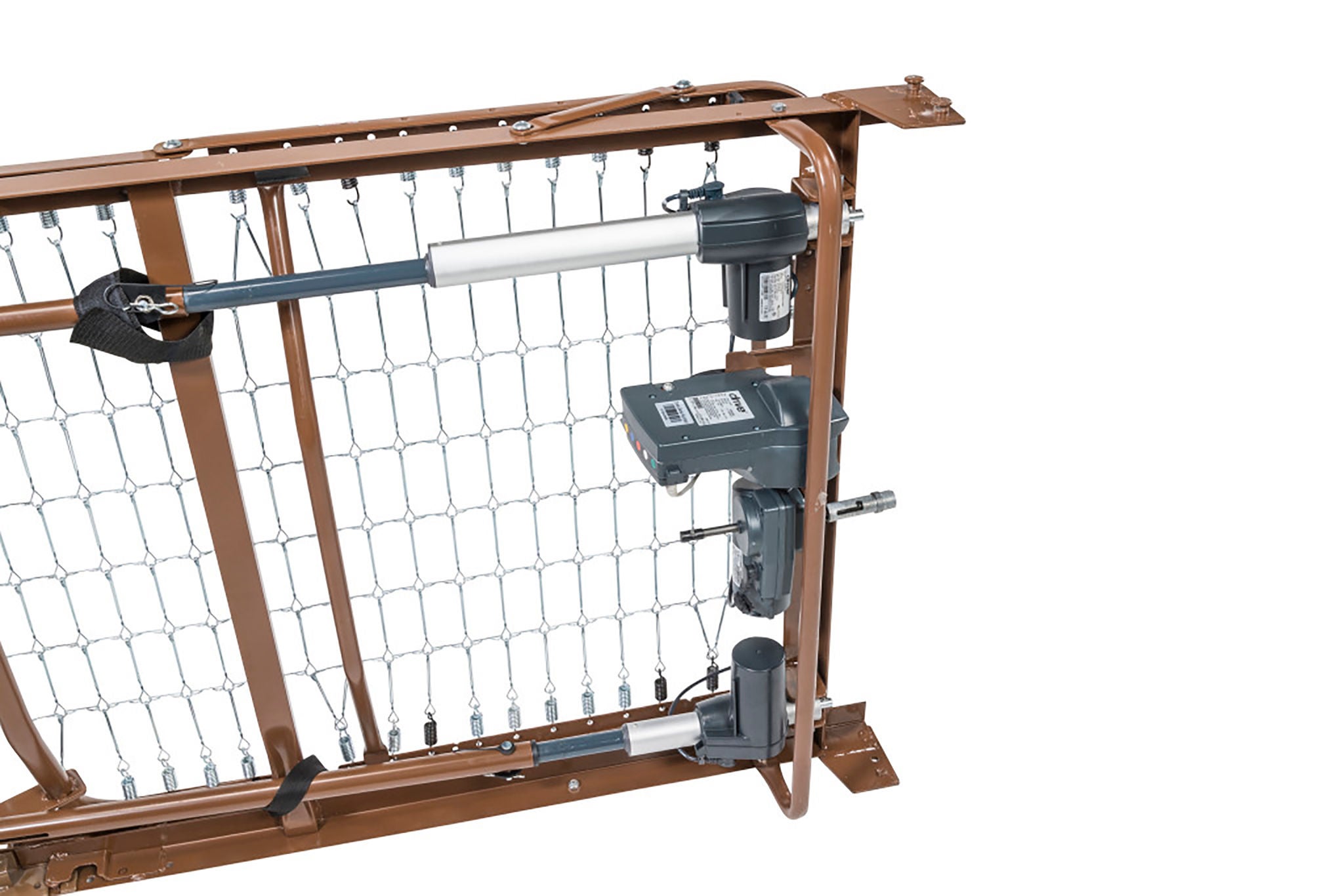 Drive DeVilbiss Healthcare - 15005LP-HRPKG-TS Electric Bed Drive Medical Low Height 80 Inch Length Spring Deck 3 Functions 11-4/5 to 22-4/5 Inch Height Range