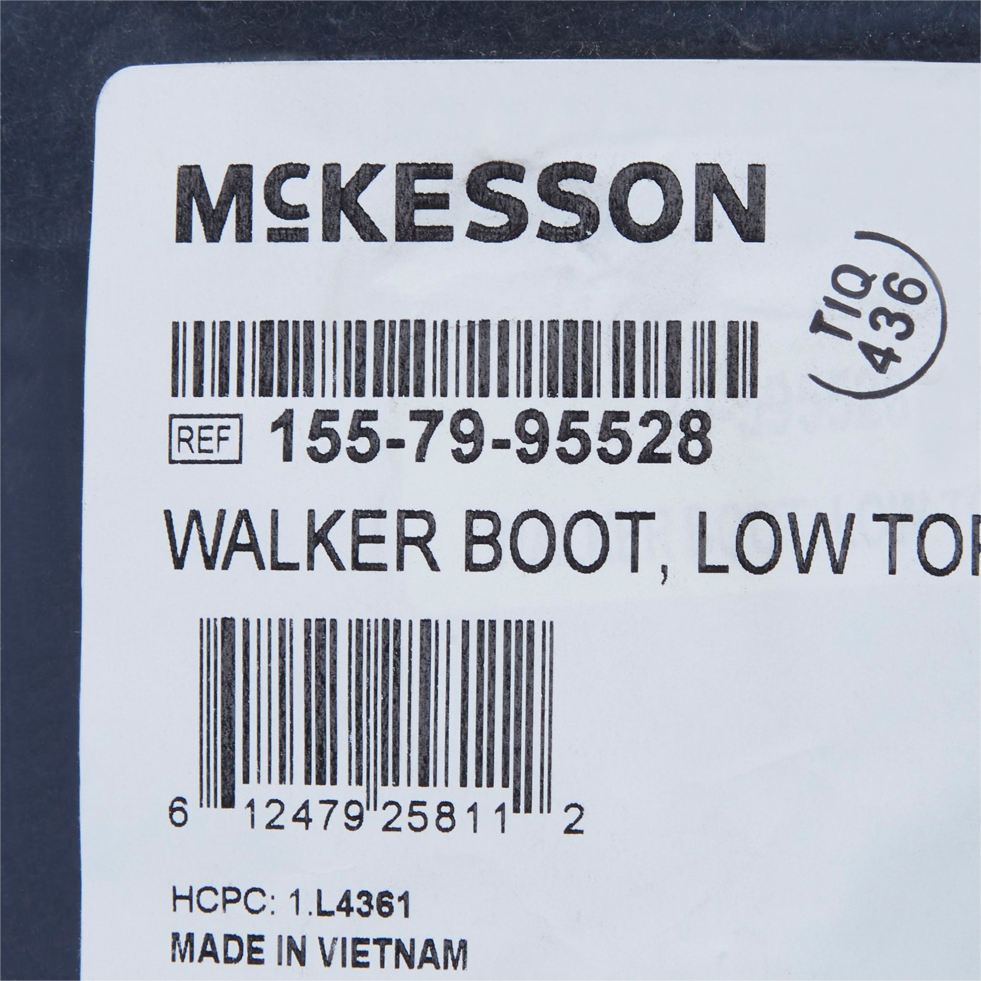 McKesson Brand 155-79-95528 - McKesson Pneumatic / Adjustable Air Walker Boot, Extra Large - 1/Each
