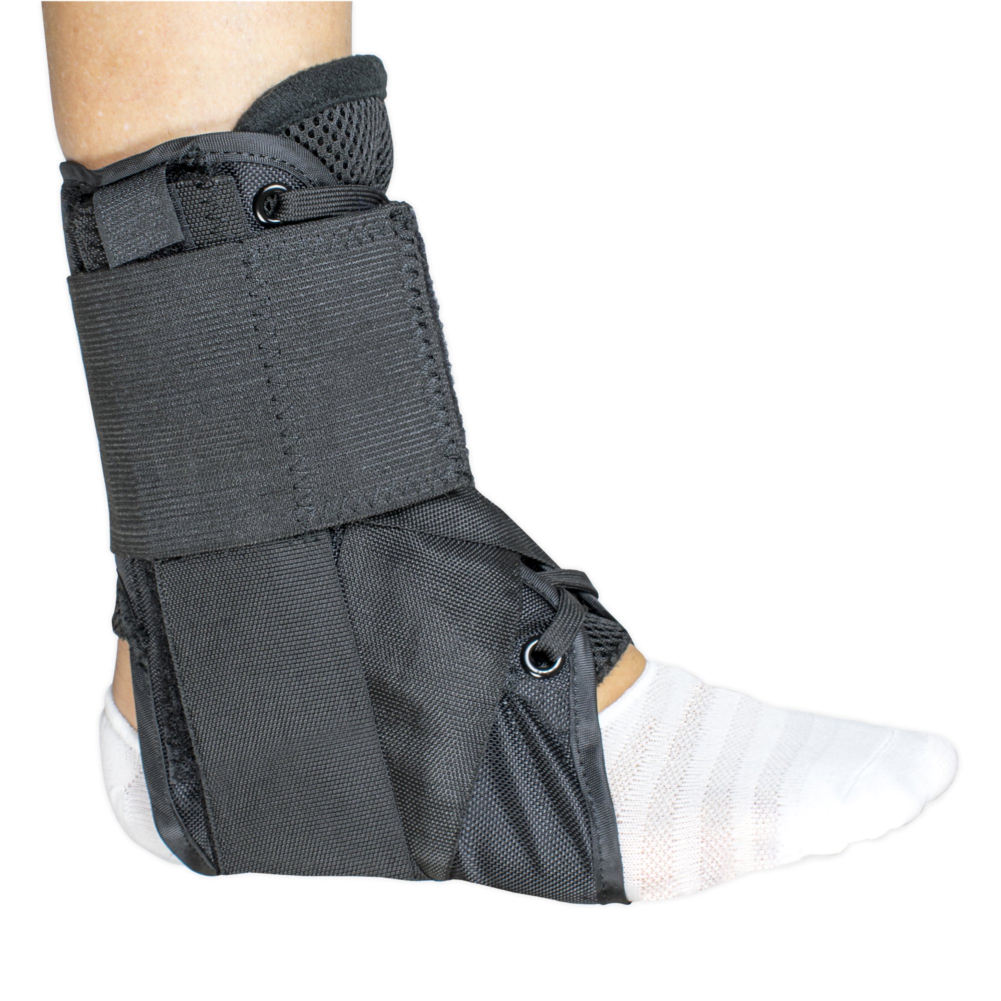 McKesson Brand - 155-81-97045 McKesson Low Profile / Open Heel / Open Toe Ankle Brace