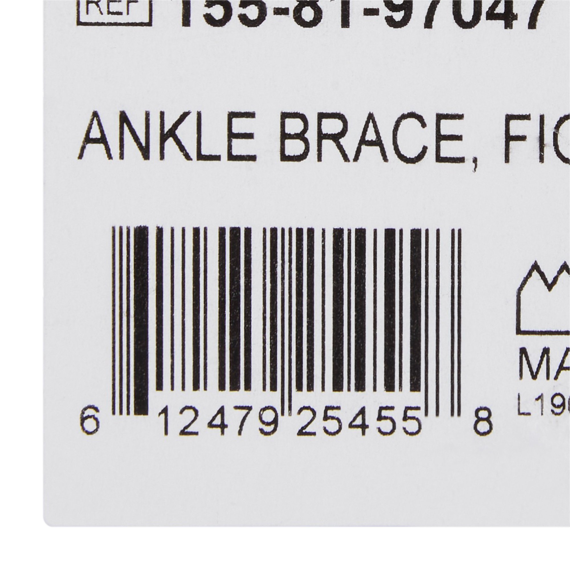 McKesson Brand 155-81-97047 - McKesson Low Profile Open Heel Open Toe Ankle Brace, Large - 1/Each