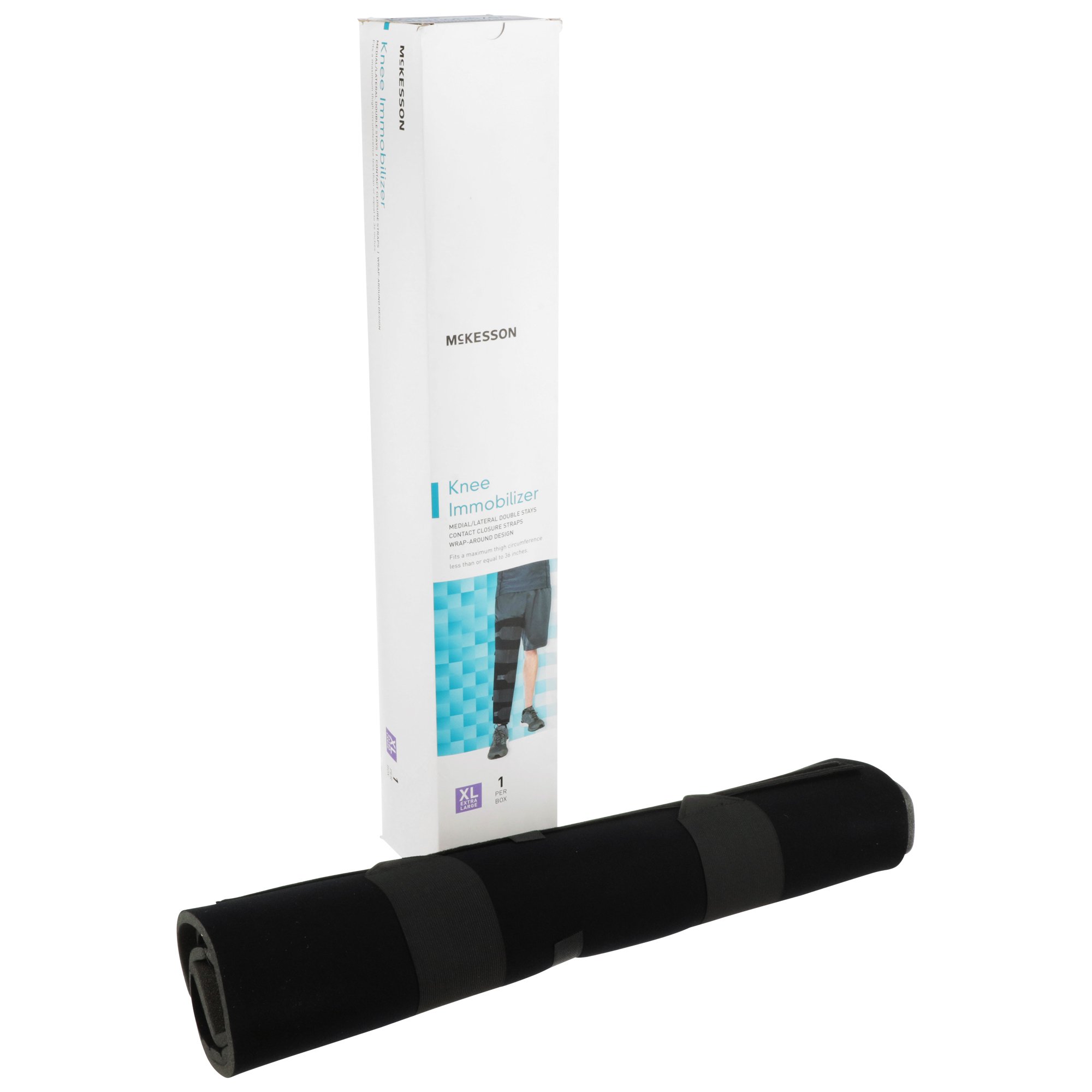 McKesson Brand 155-79-96024 - McKesson Knee Immobilizer, 24-Inch Length, Extra Large - 1/Each