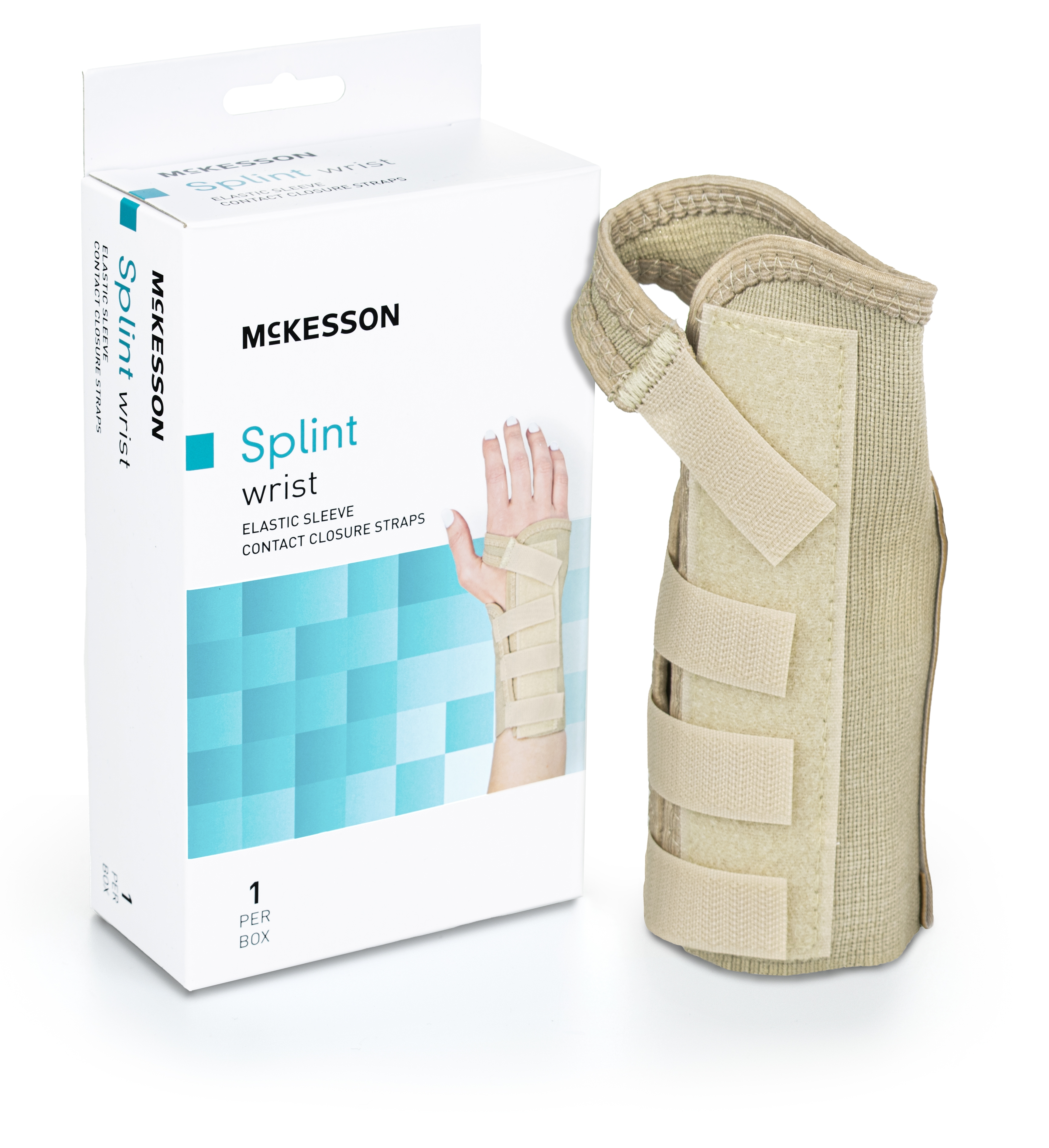 McKesson Brand 155-79-87078 - McKesson Right Wrist Splint, Extra Large - 1/Each