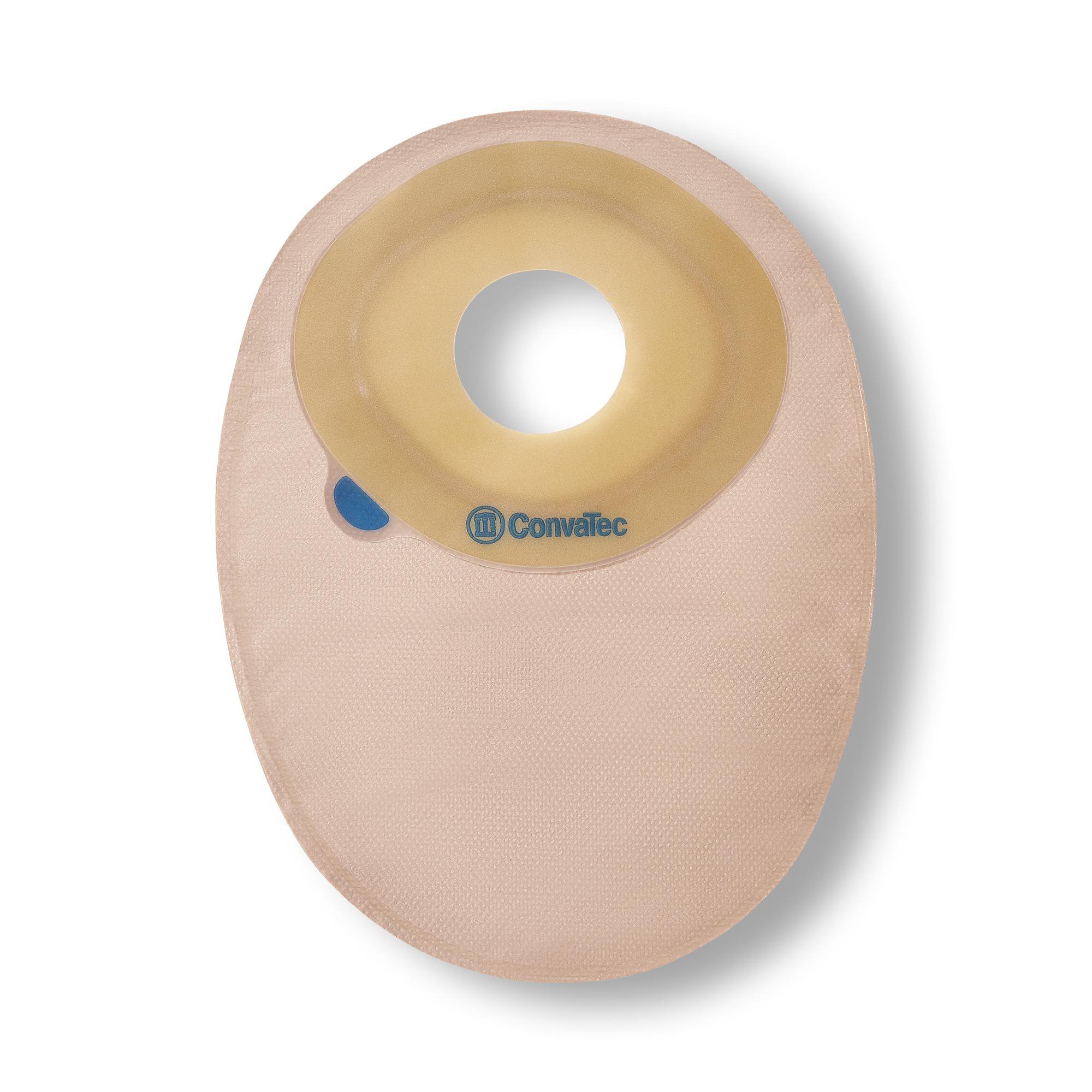 ConvaTec 416712 - Esteem™+ One-Piece Closed End Transparent Ostomy Pouch, Fits 40mm Stomas - 30/Box