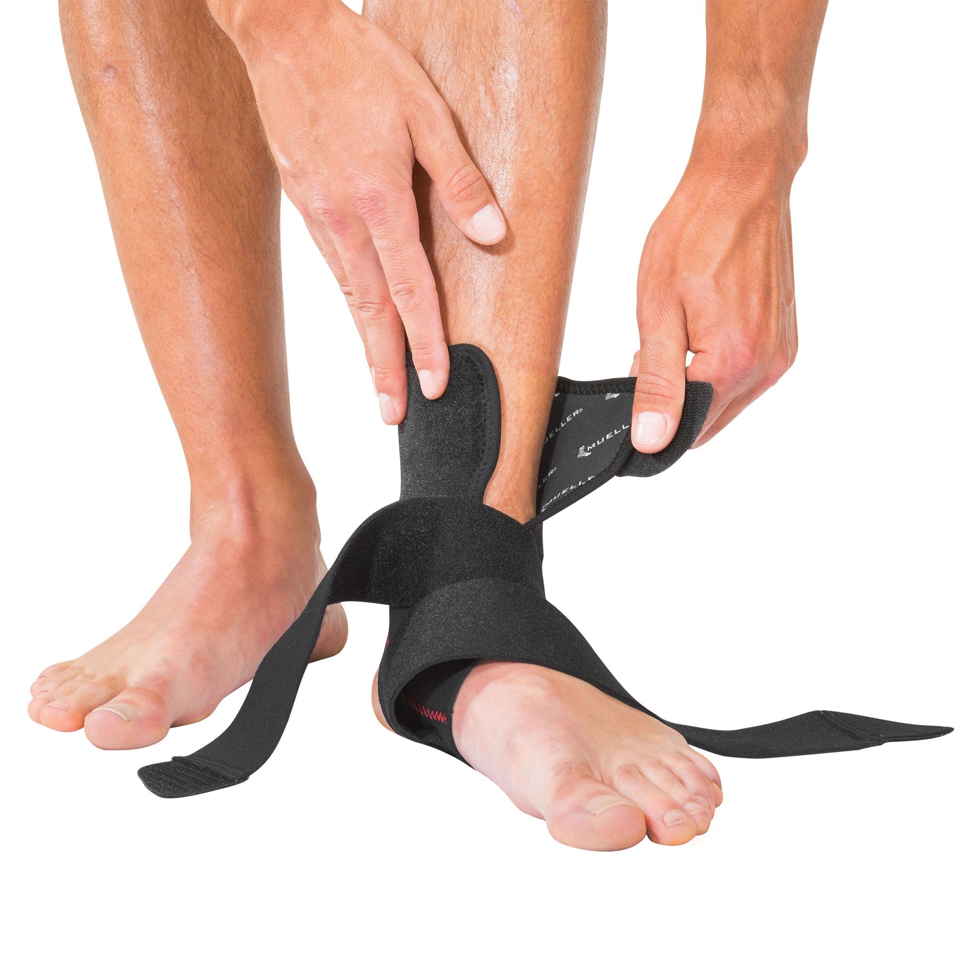 Mueller Sports Medicine 42037 - Mueller Ankle Support, One Size Fits Most - 1/Each