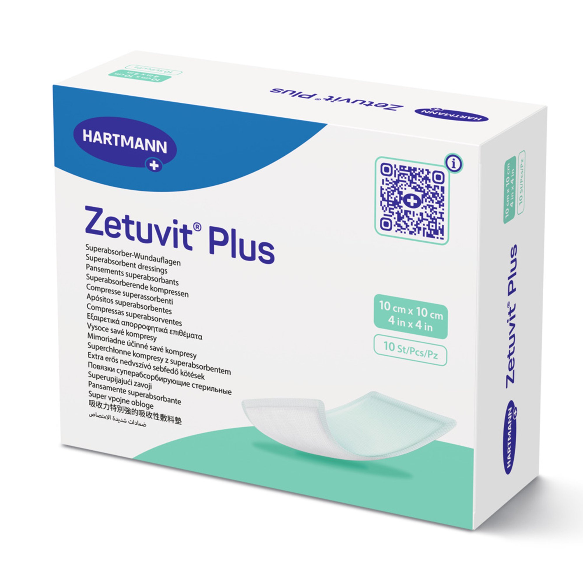 Hartmann - 413110 Zetuvit® Plus Sterile Superabsorbent Dressing