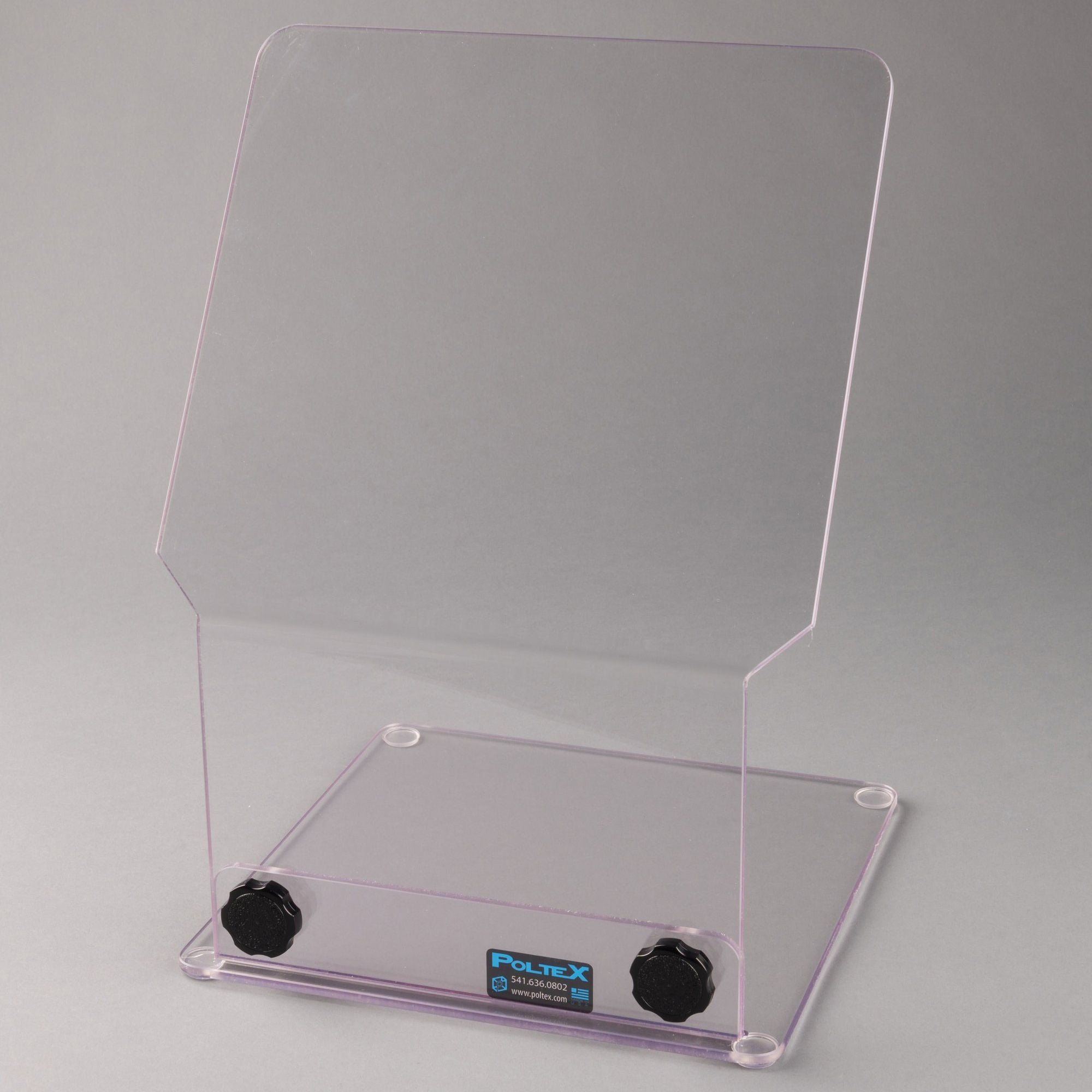 Poltex Inc - BIOSH Biohazard Shield 1/4 Inch Thick, Clear, 11-1/2 X 12 X 15-1/2 Inch For Protection Against Biohazard Splash