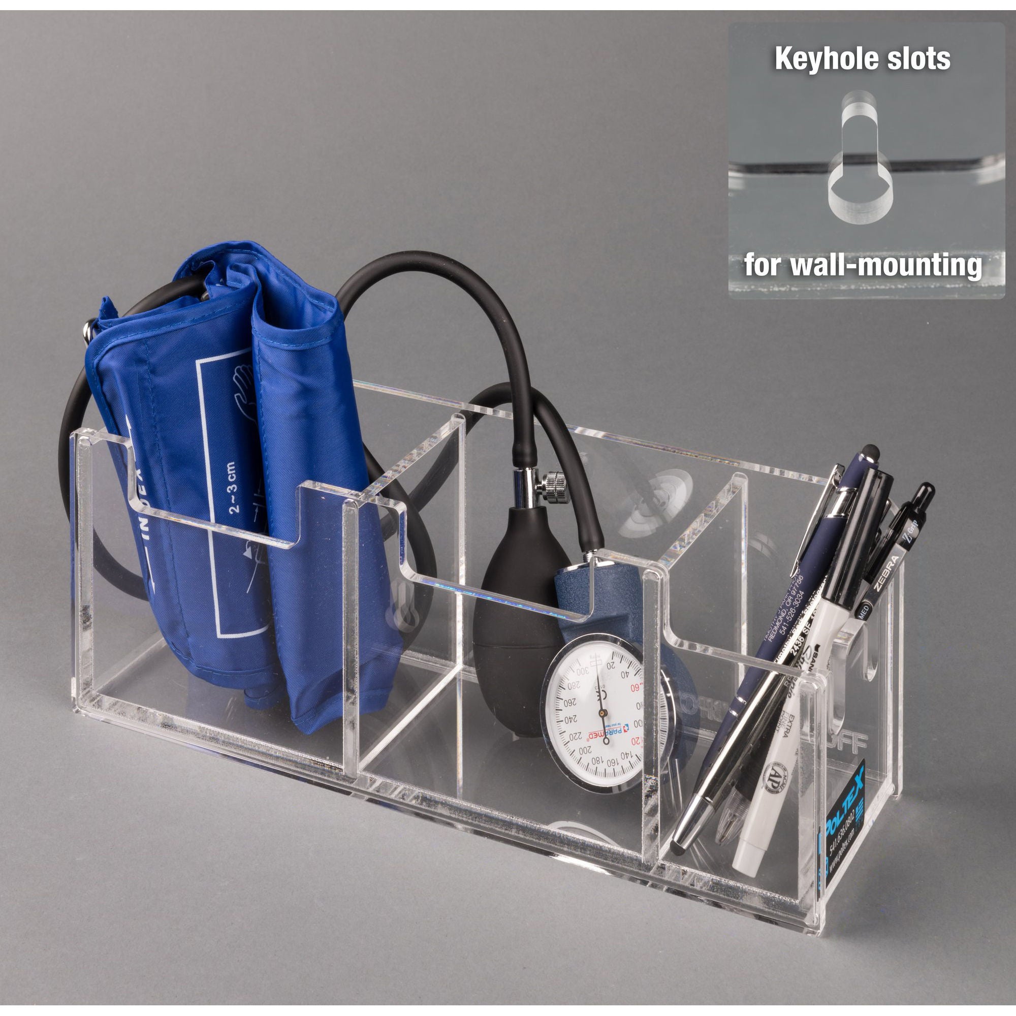 Poltex Inc - BPCUFF-W Blood Pressure Cuff Holder Poletex For use with Blood Pressure Cuff