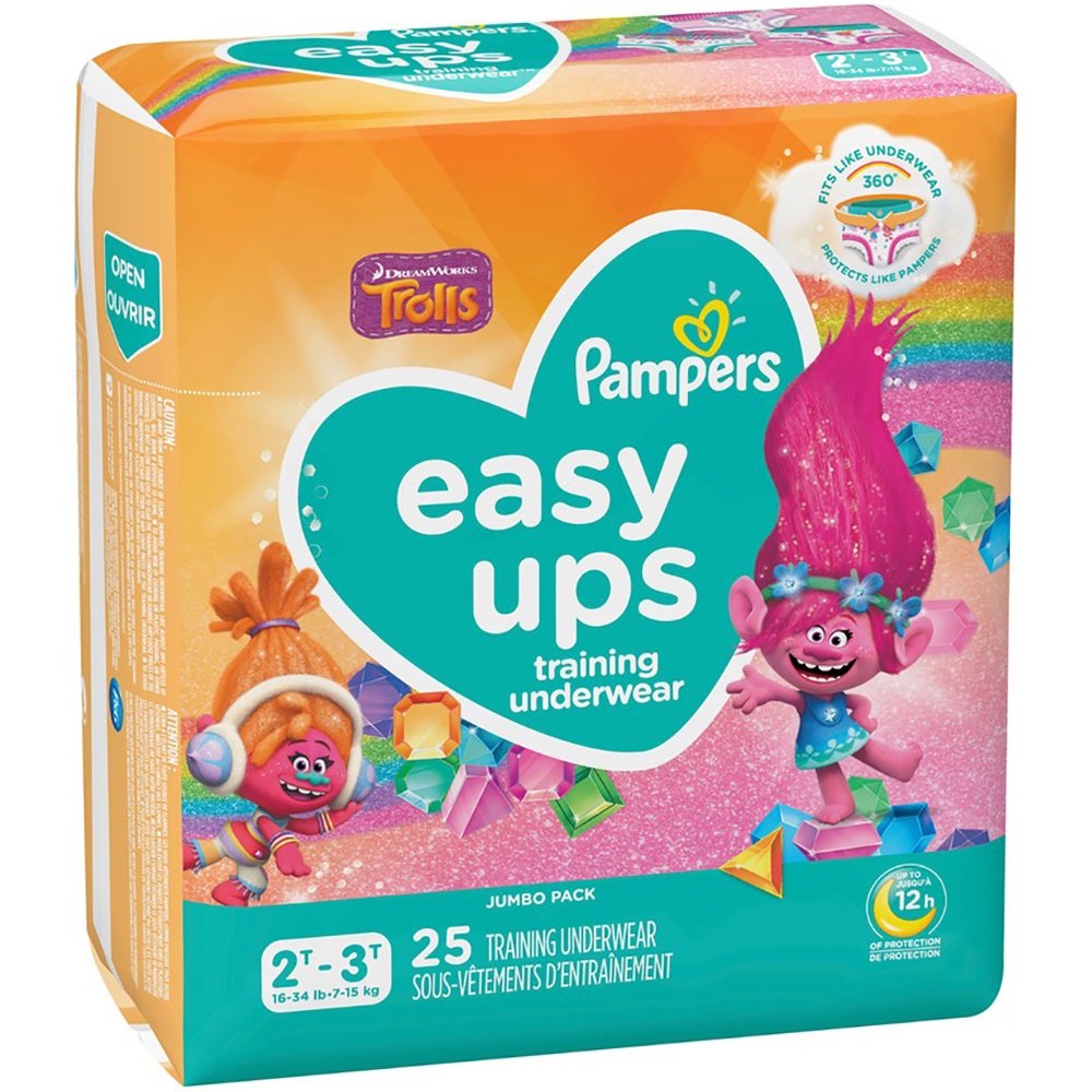 Pampers Easy Ups Toddler Training Pants 00037000765493 by Procter & Gamble