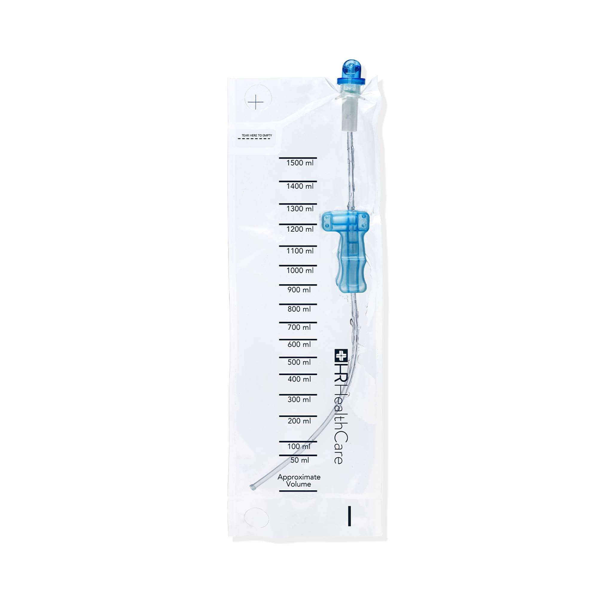 HR Healthcare - 50114 Urethral Catheter EZ-Gripper™ Straight Tip 14 Fr. Hydrophilic Coated Vinyl