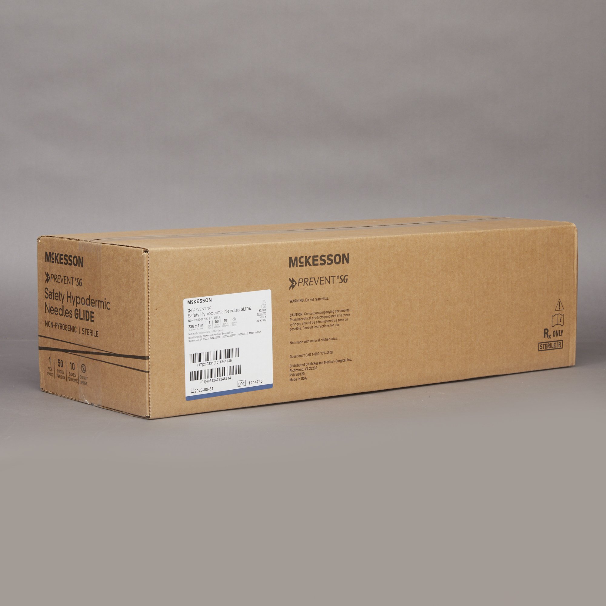 McKesson Prevent SG Safety Hypodermic Needle 306610 by McKesson Brand