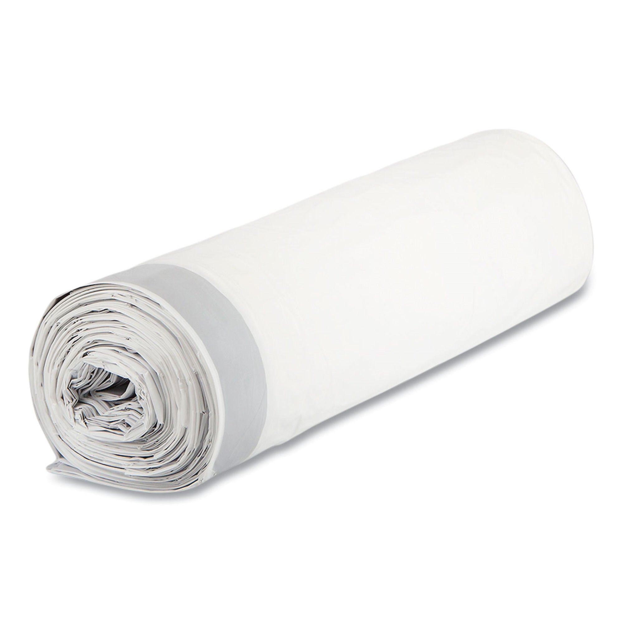 United Stationers - IBSDT55DRUM Trash Bag Inteplast Group Draw-Tuff® 55 gal. 1.9 mil 35-1/2 X 42-1/2 Inch Natural Super Heavy Duty Side Sealed Coreless Roll
